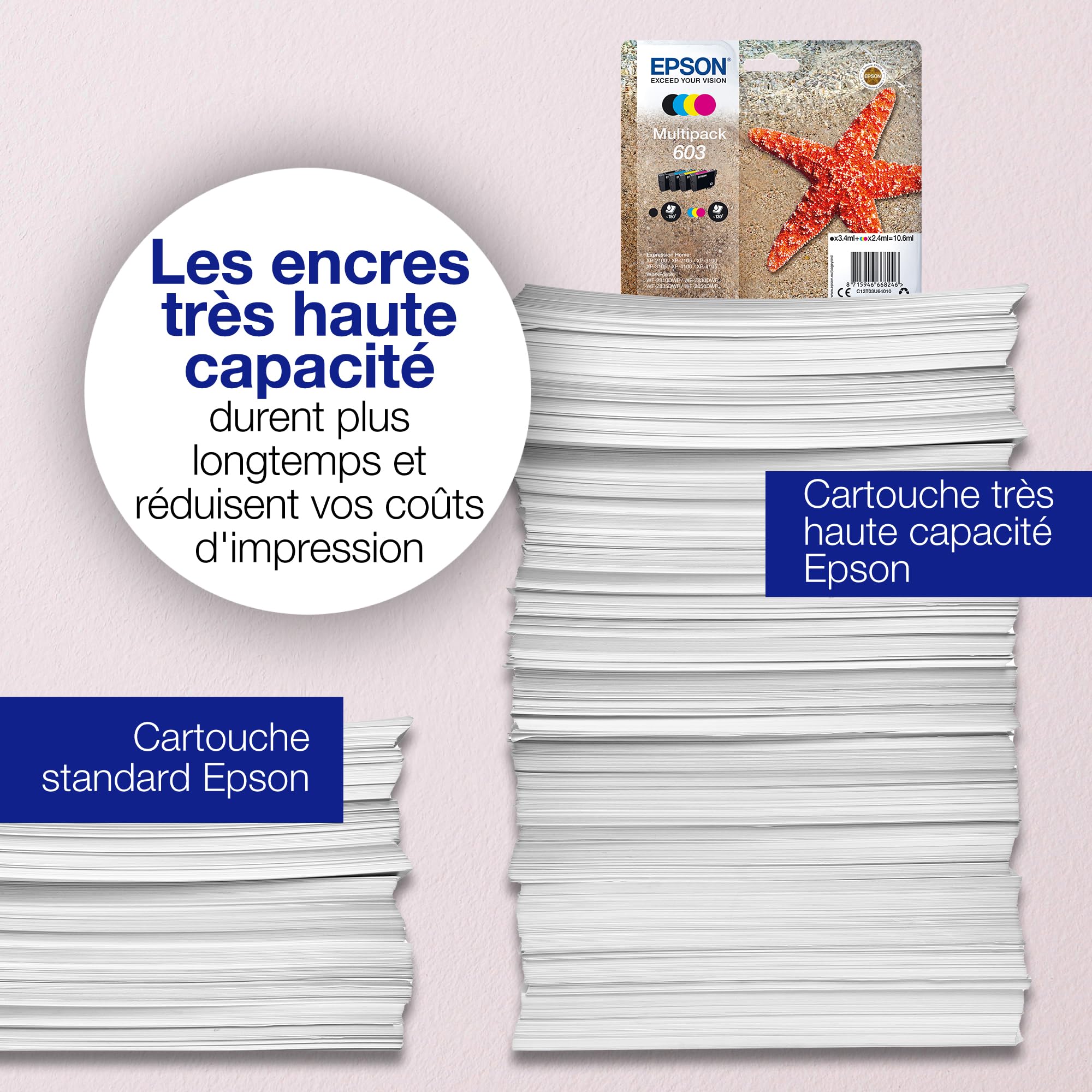 EPSON 1LB Multipack 3-colours 603 Ink