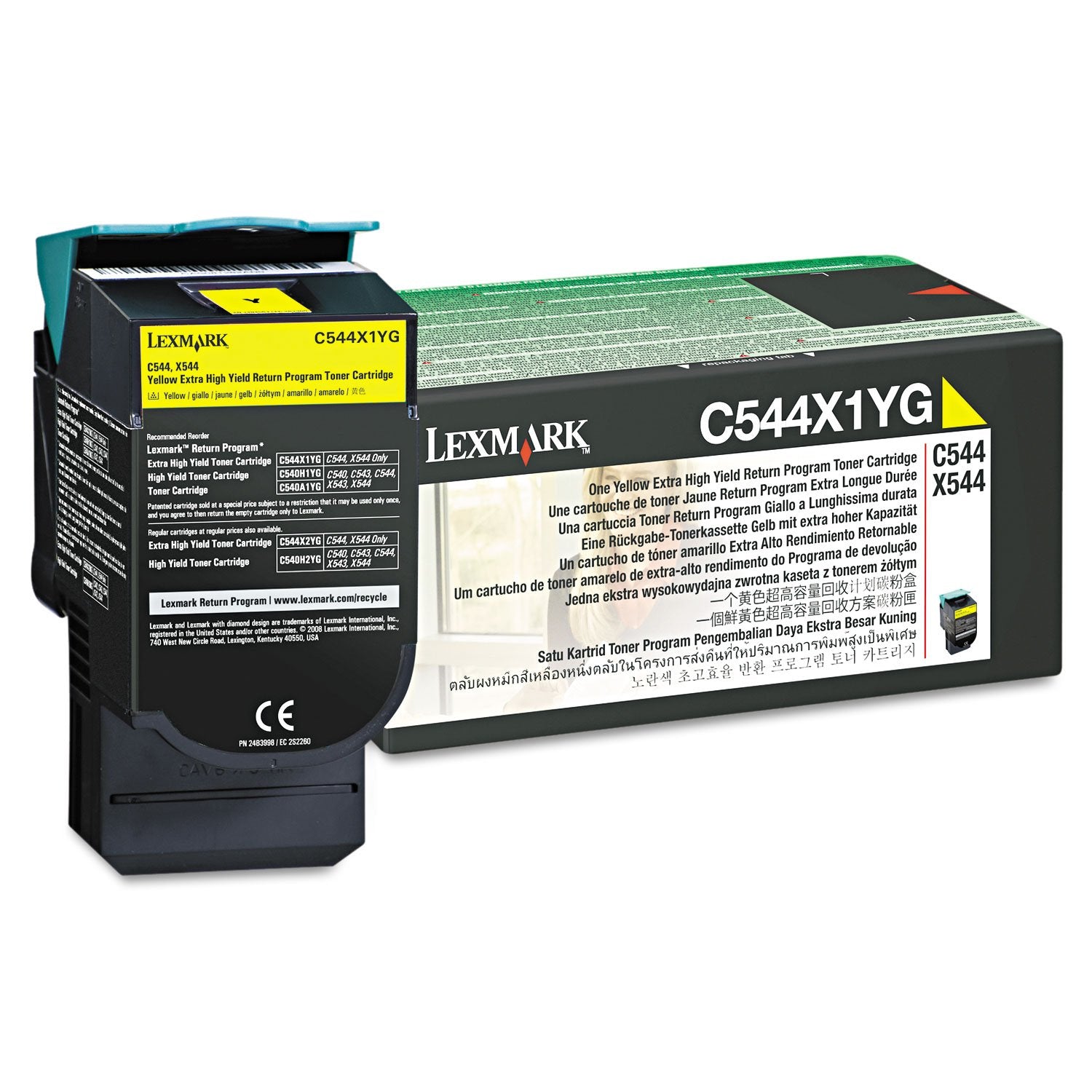 Toner f C544/X544 YL RP