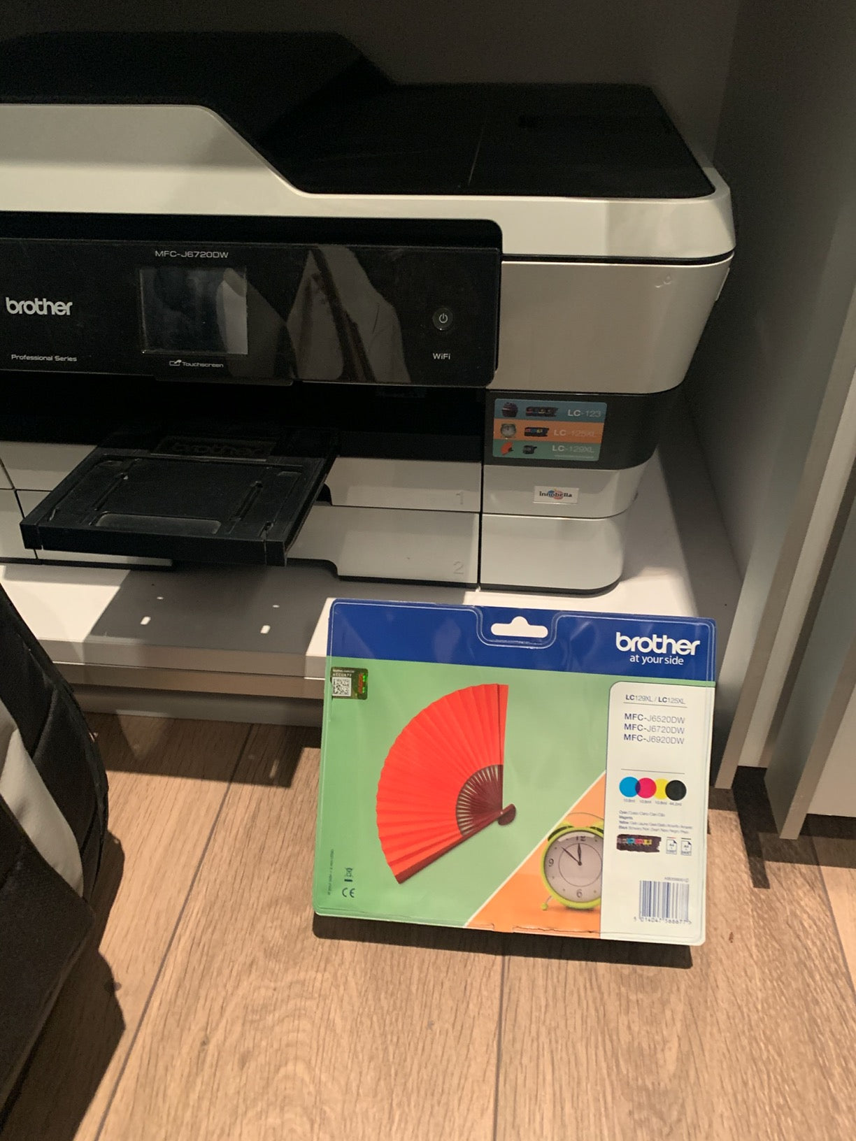 Cartridge BK/C/Y/M 2400p MFC-J6520DW