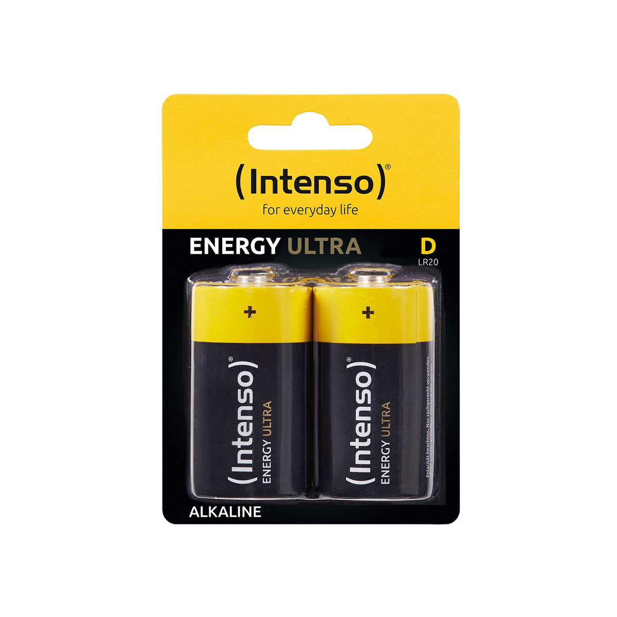 INTENSO Piles D LR20 - Blister de 2 pièces