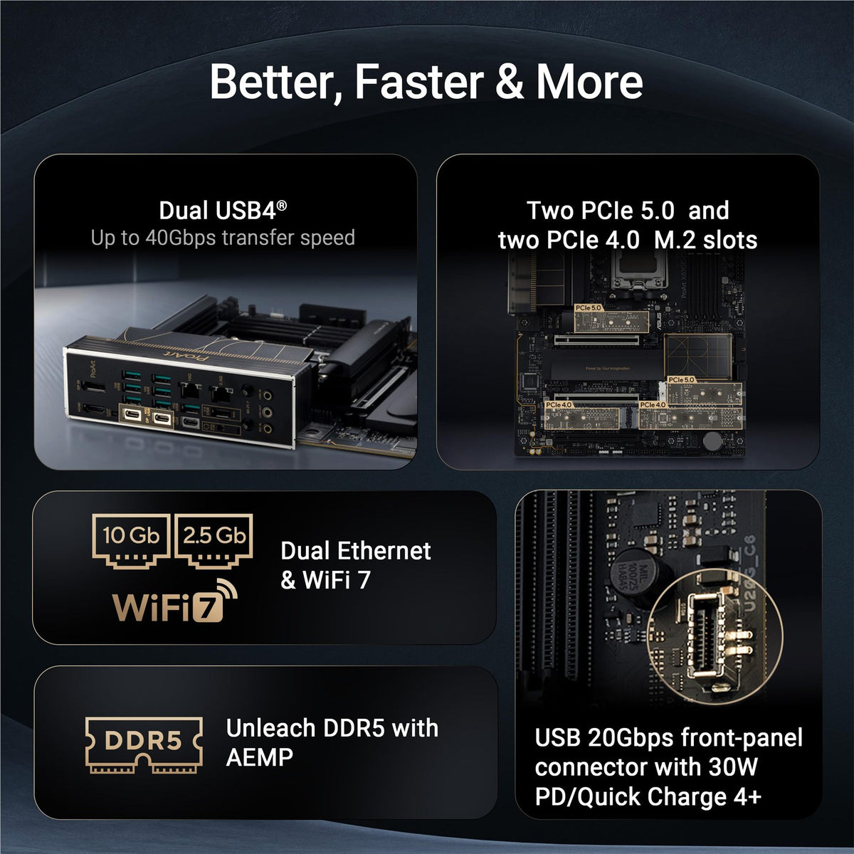 ASUS PROART X870E-CREATOR WIFI AM5 DDR5 ATX MB