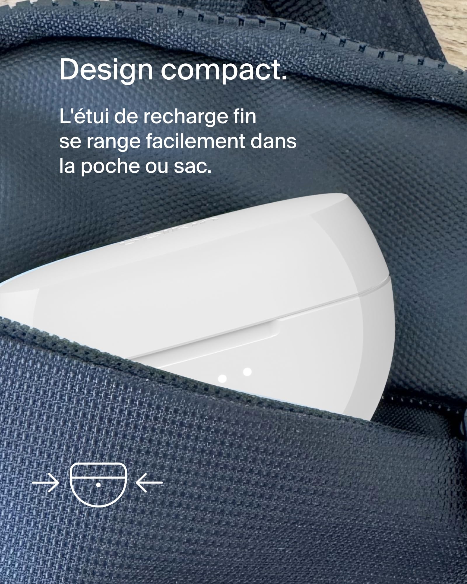 BELKIN SOUNDFORM RHYTHM True Wireless Earbuds White