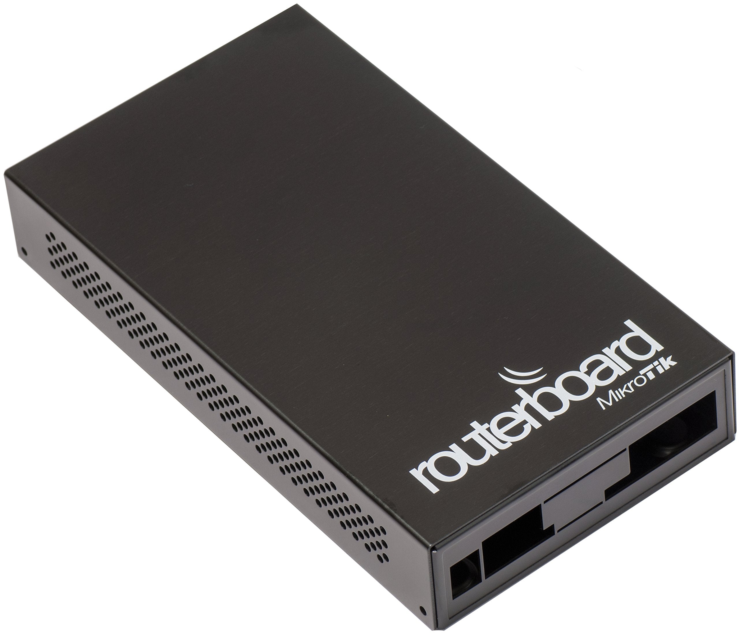 MikroTik CA433U Boîtier aluminium avec ports Ethernet, RS232, USB, LED pour RouterBoard RB433/RB433AH