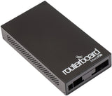 MikroTik CA433U Boîtier aluminium avec ports Ethernet, RS232, USB, LED pour RouterBoard RB433/RB433AH