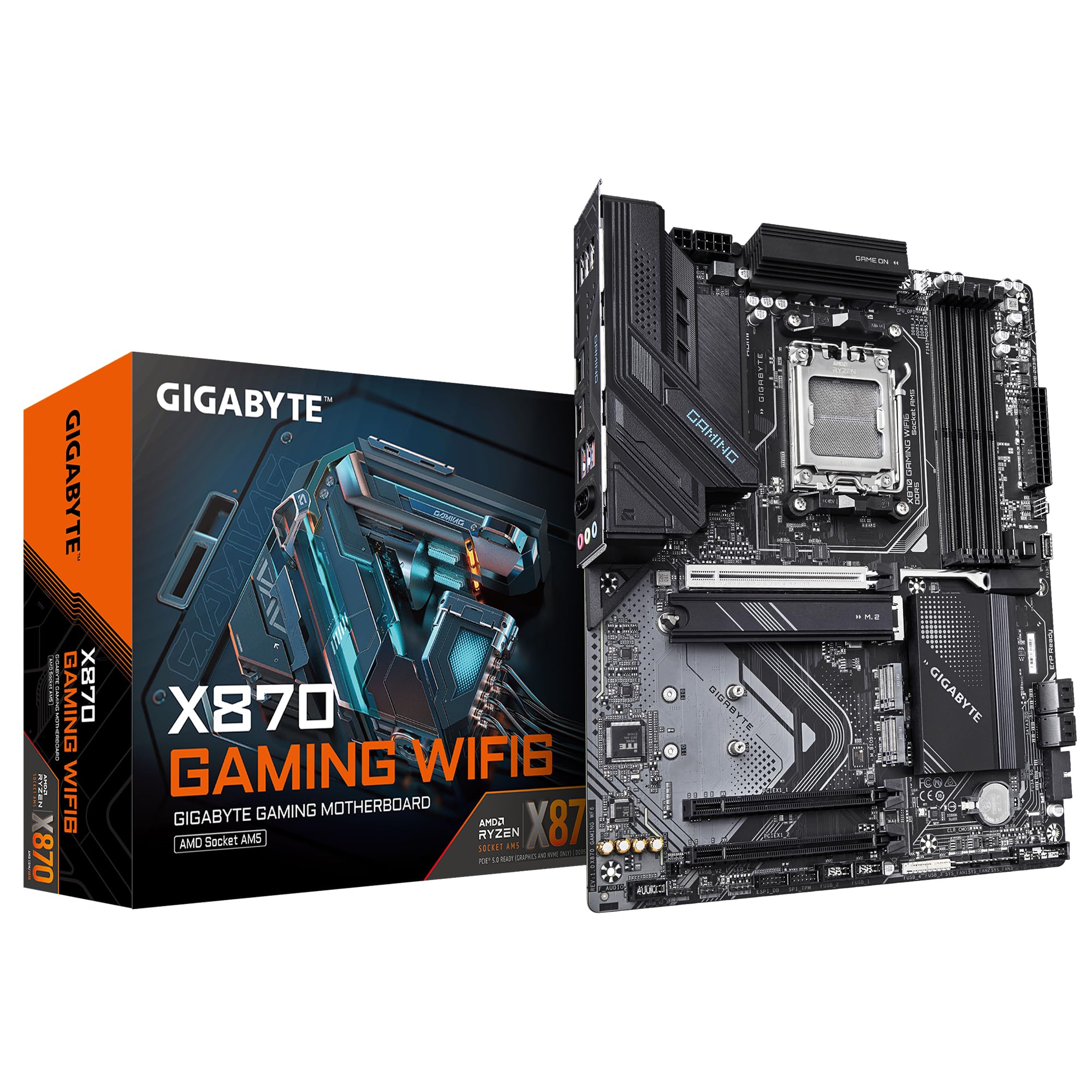 GIGABYTE X870 GAMING WIFI6 AMD X870 Emplacement AM5 ATX