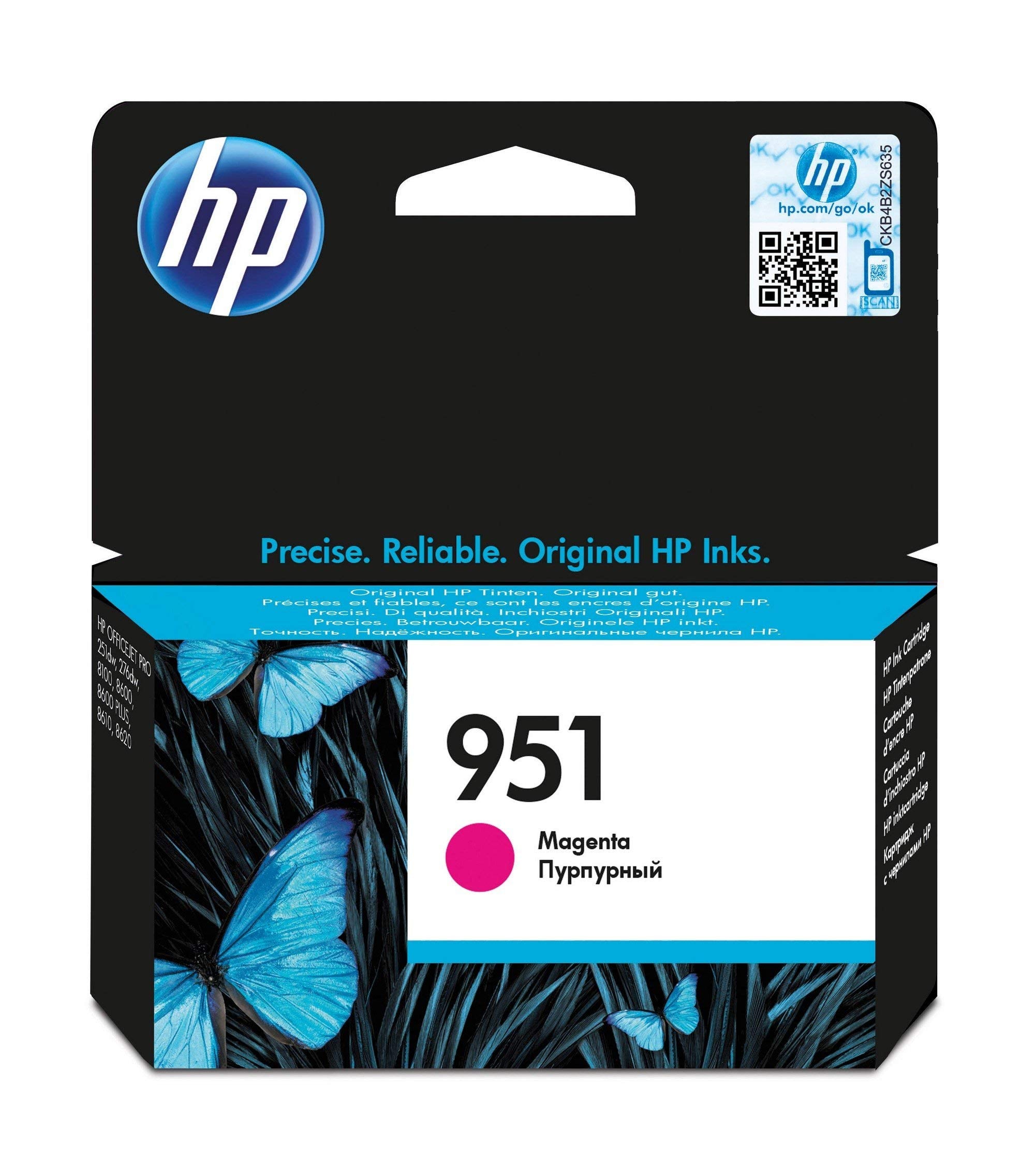 HP 951 Magenta Officejet Ink Cartri dge