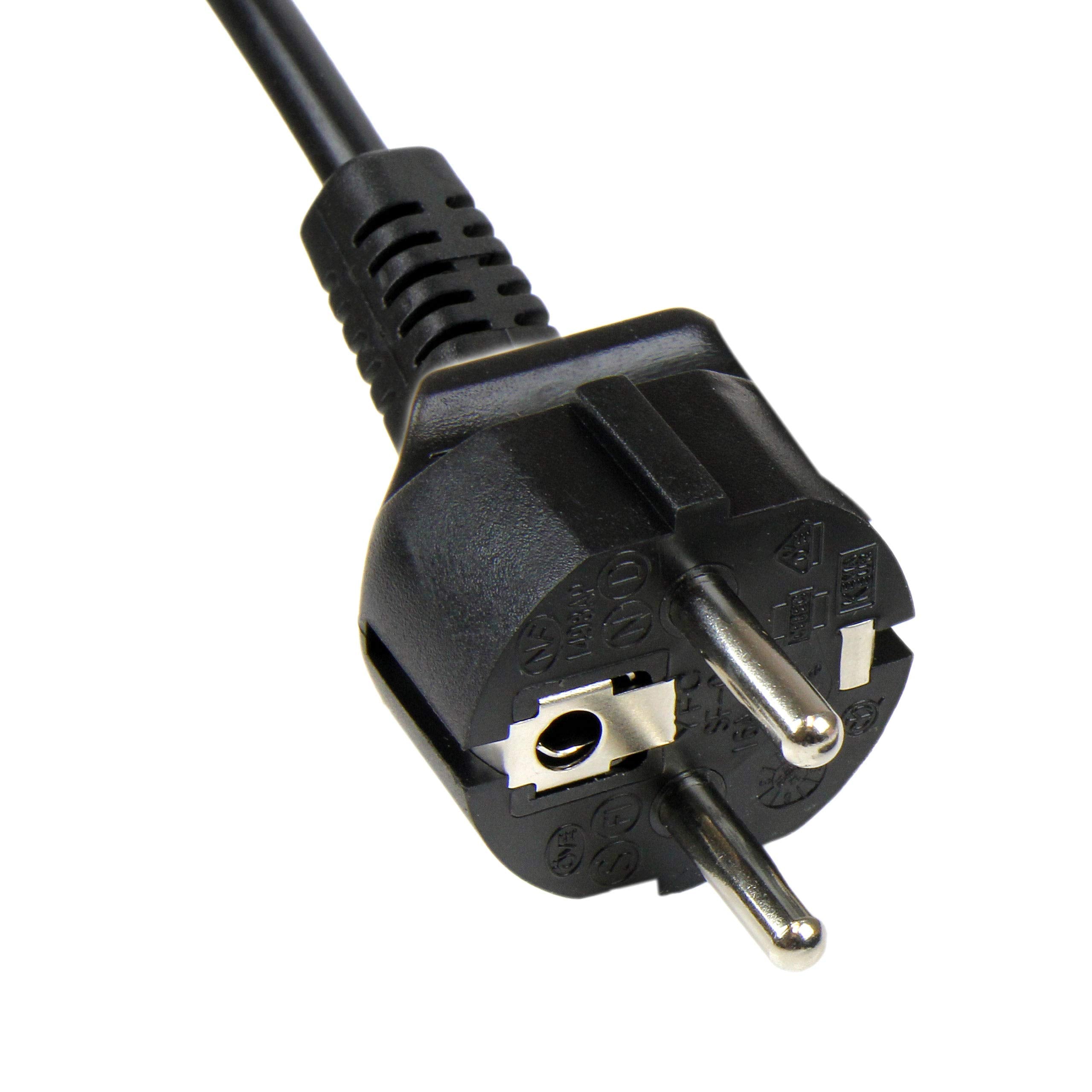 1m C5 Laptop Power Cord - Schuko CEE7