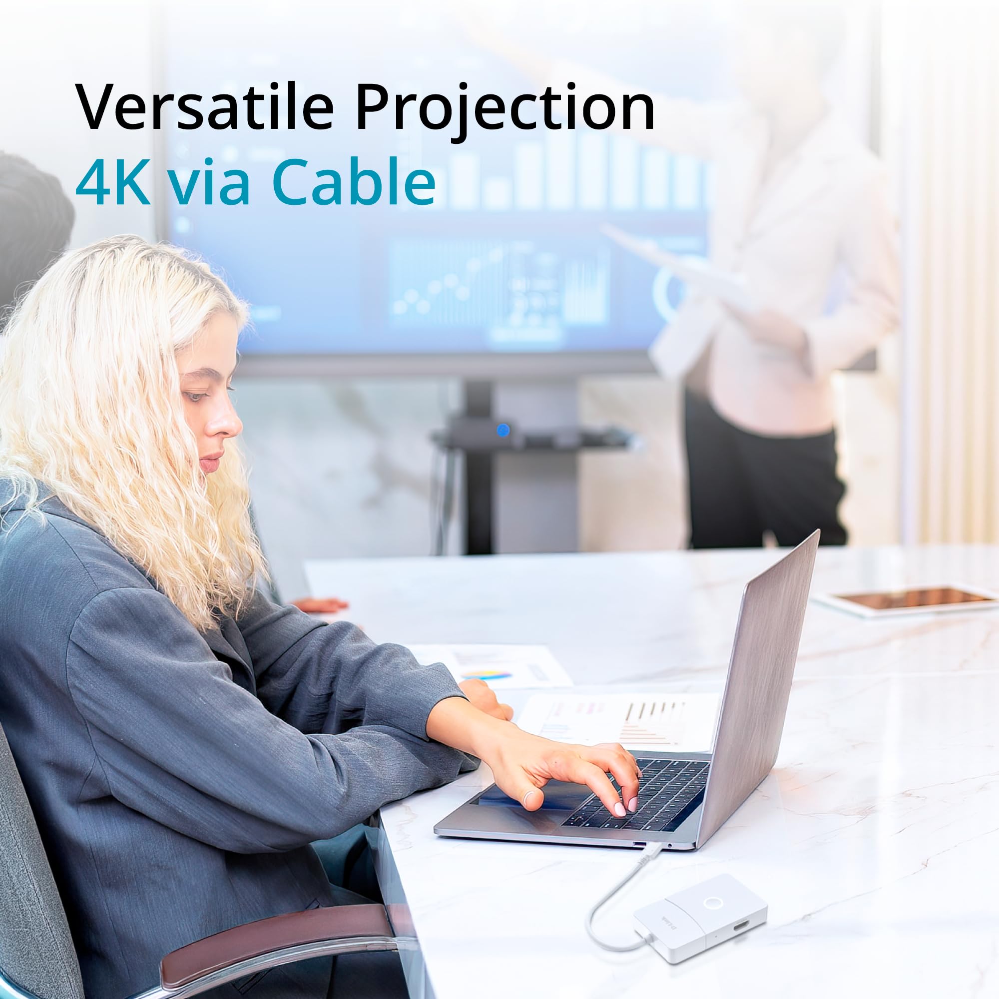 D-LINK Station daccueil USB-C 5-en-1 - Wireless HDMI