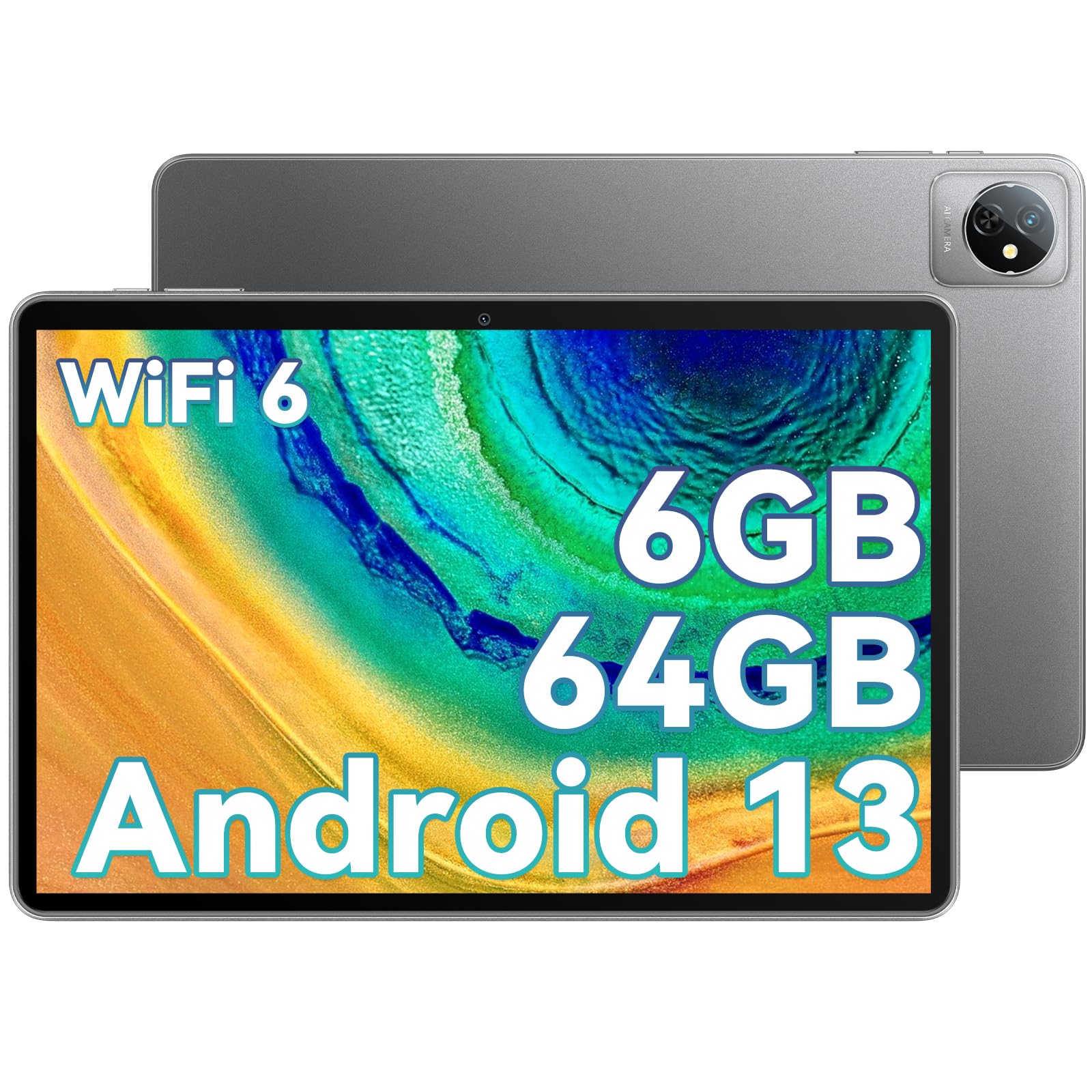 Blackview TAB 30 WiFi (WiFi 6 - 10.1'' - 64 Go, 2 Go RAM) Gris