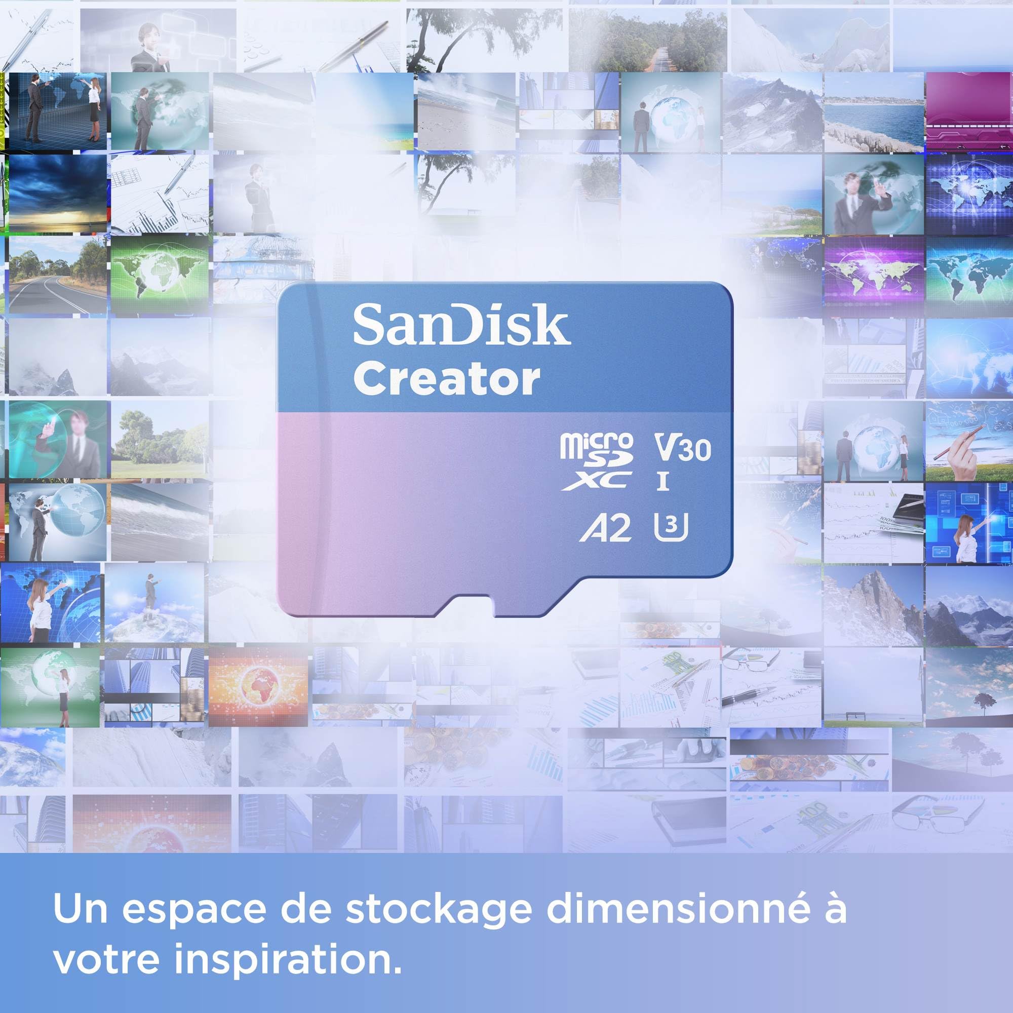 Extreme microSD 128GB+SD 190MB/s Creator