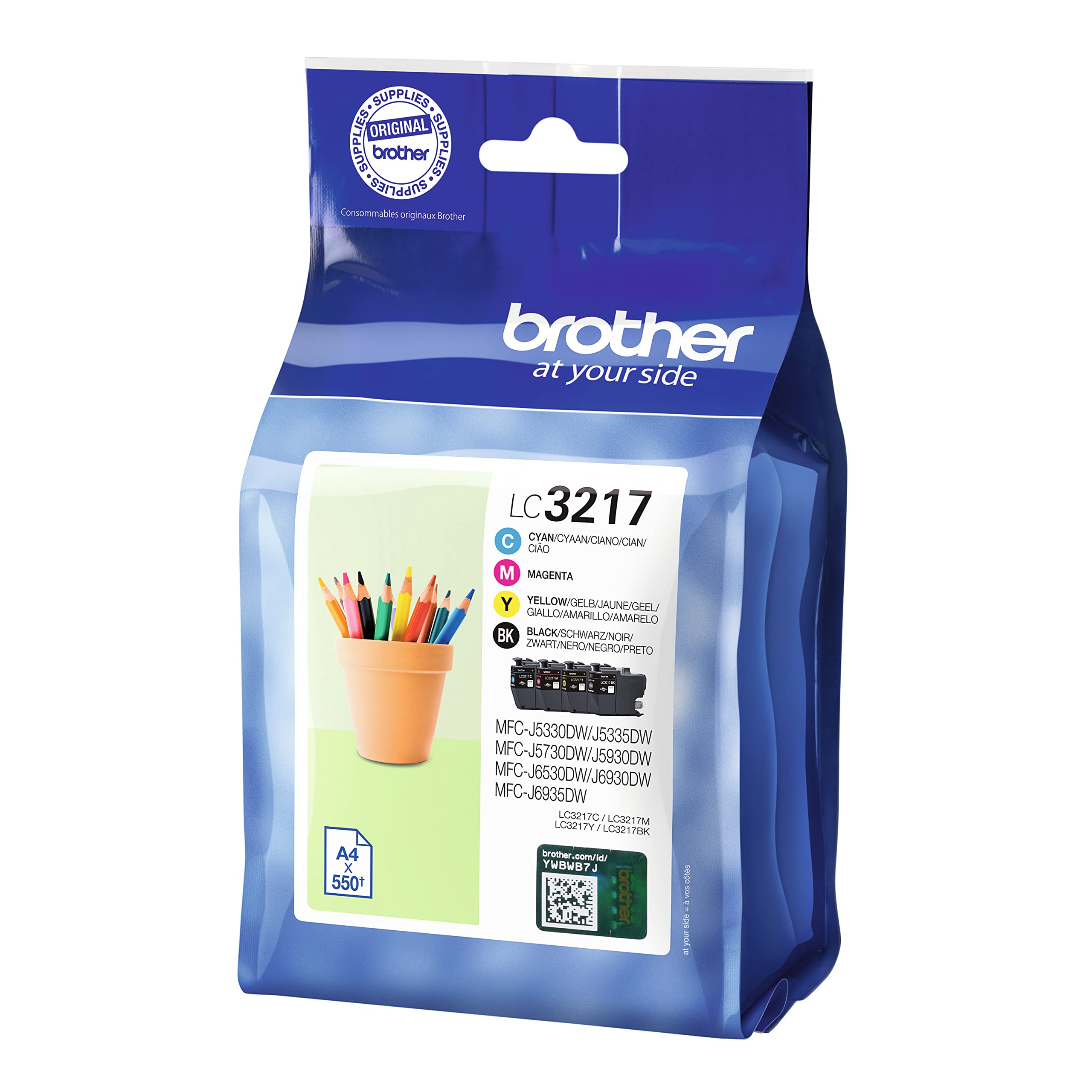BROTHER Value Pack LC3217BK/C/M/Y