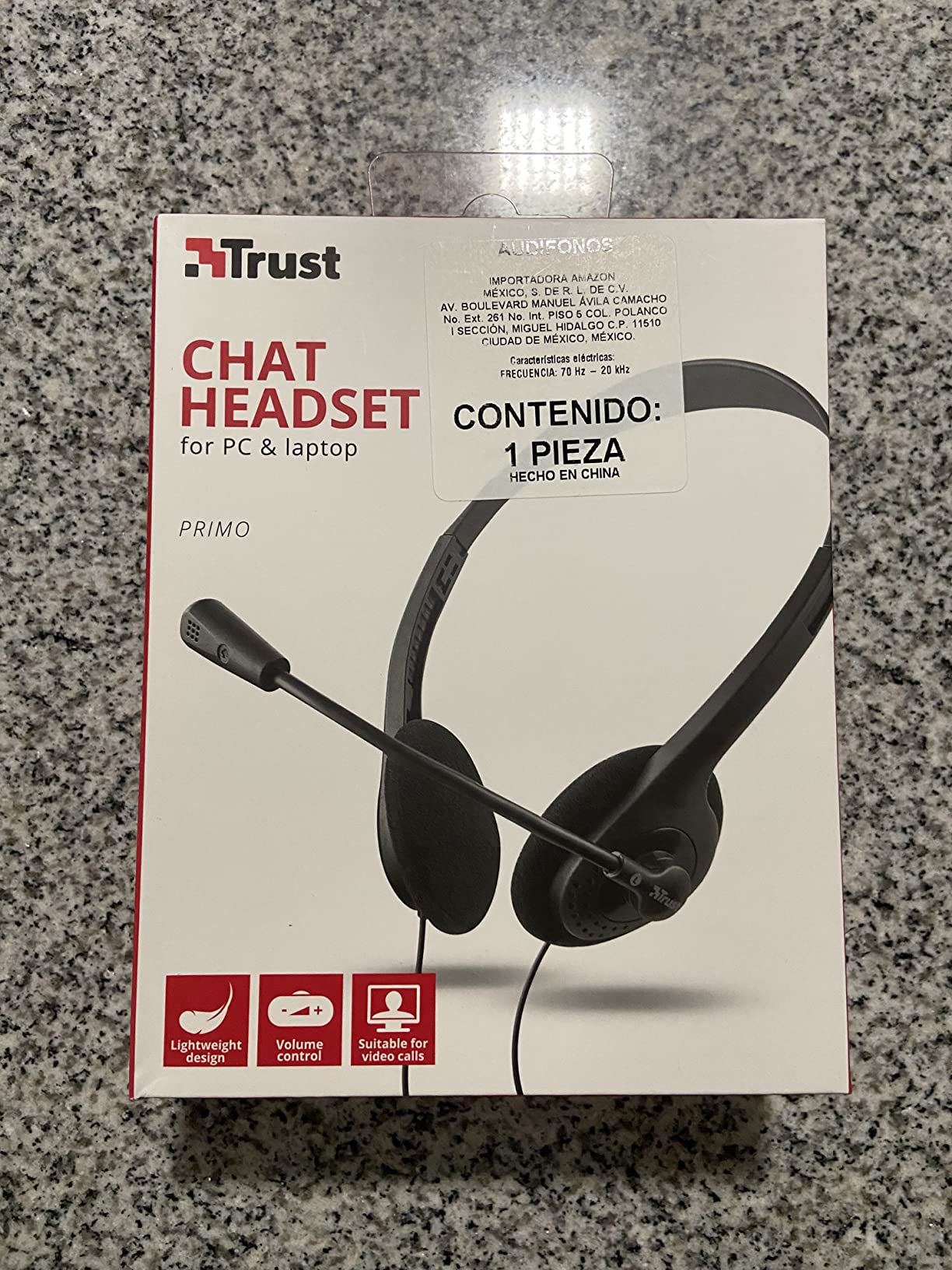 TRUST Casque-micro PRIMO pour ordinateur