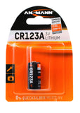 ANSMANN Piles lithium 5020012 CR123A blister de 1