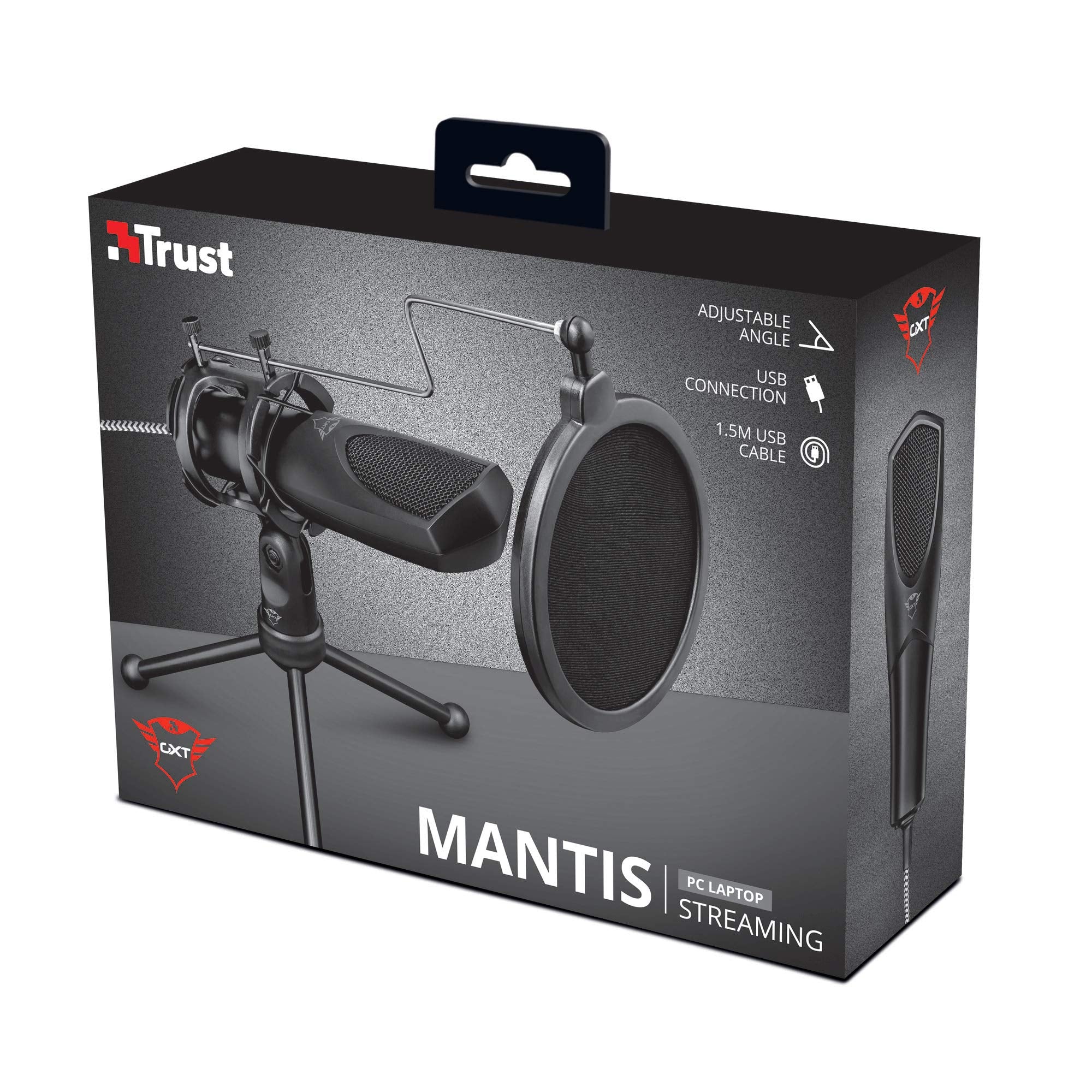 TRUST Microphone streaming MANTIS - GXT232