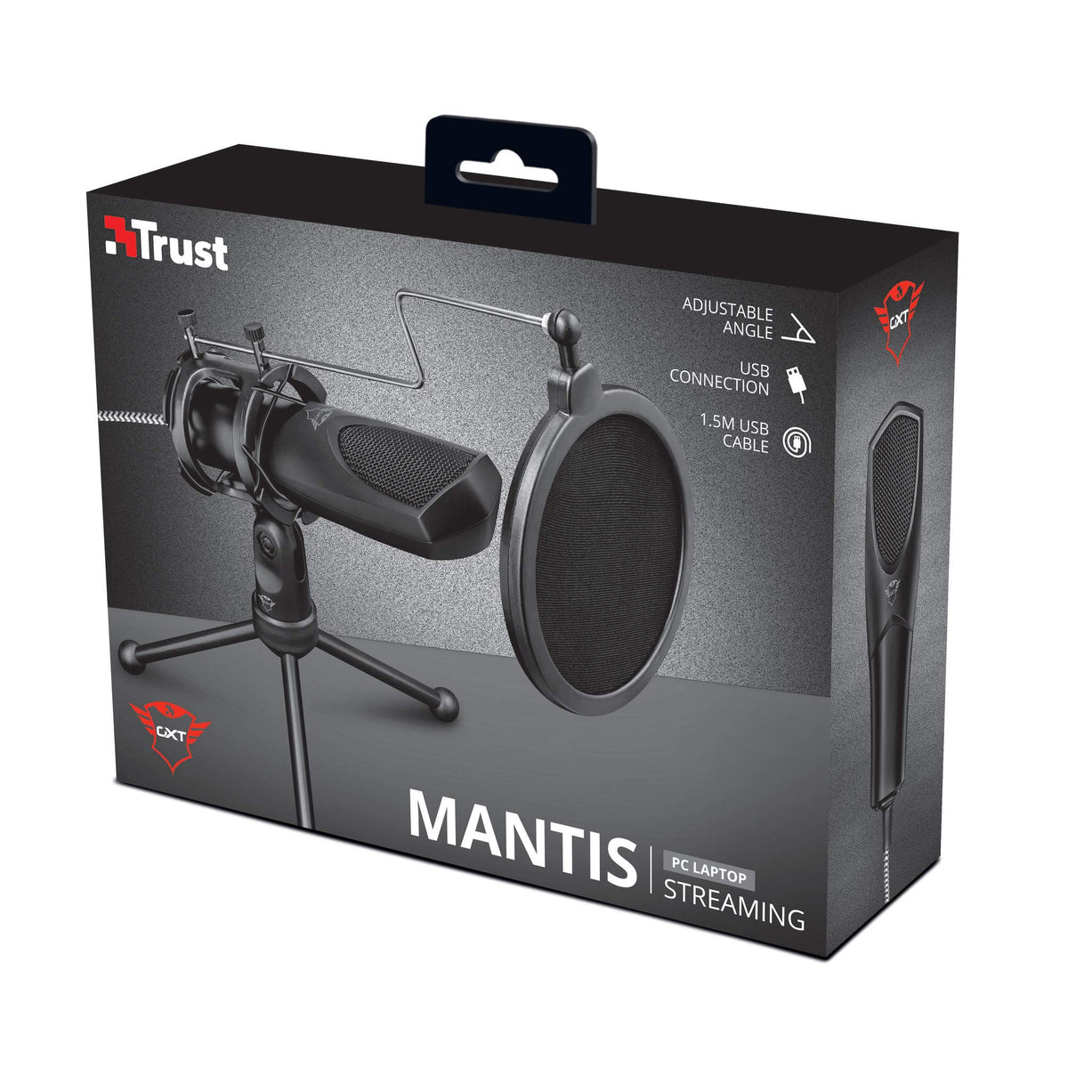 TRUST Microphone streaming MANTIS - GXT232