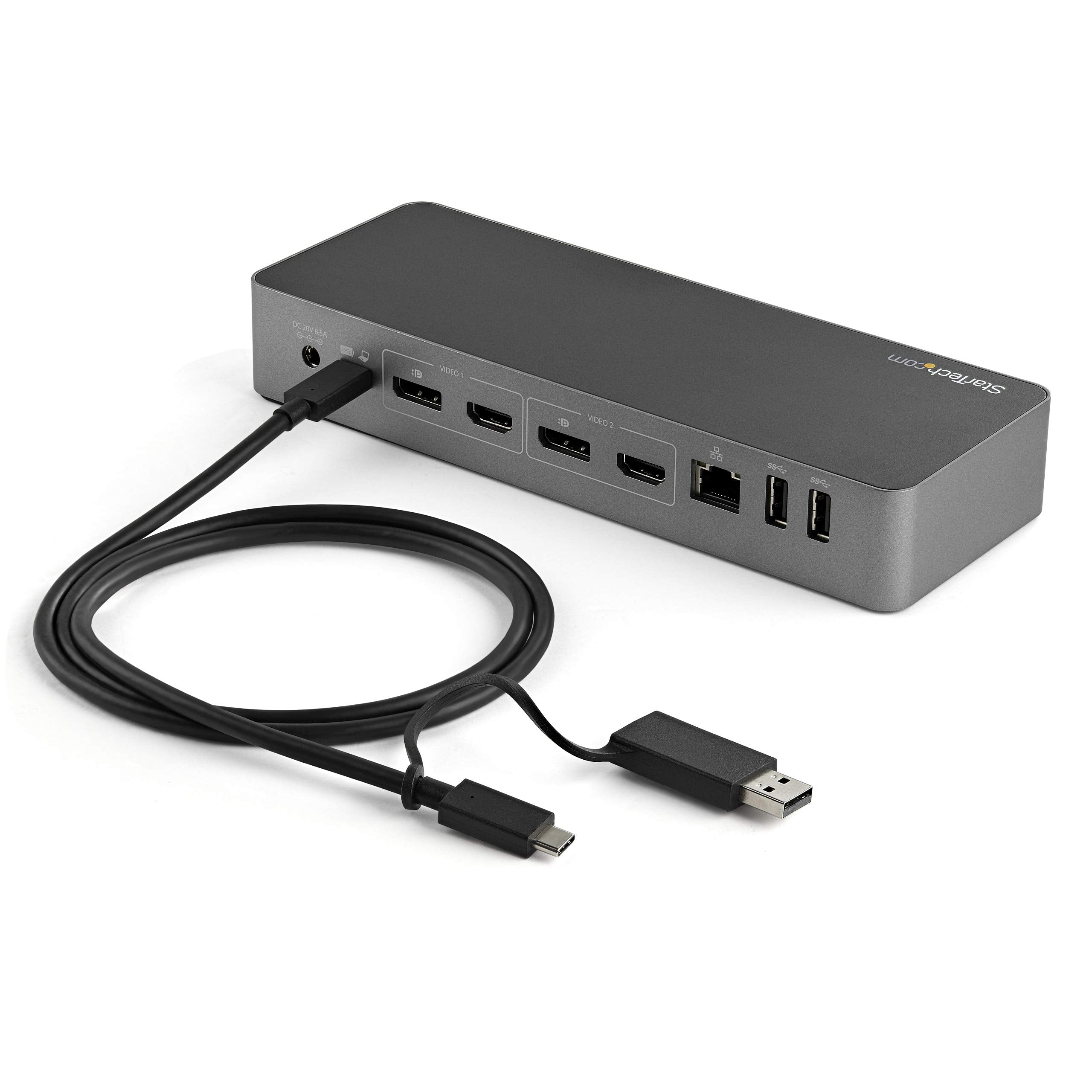 3ft Hybrid USB-C Cable w/USB-A Adapter