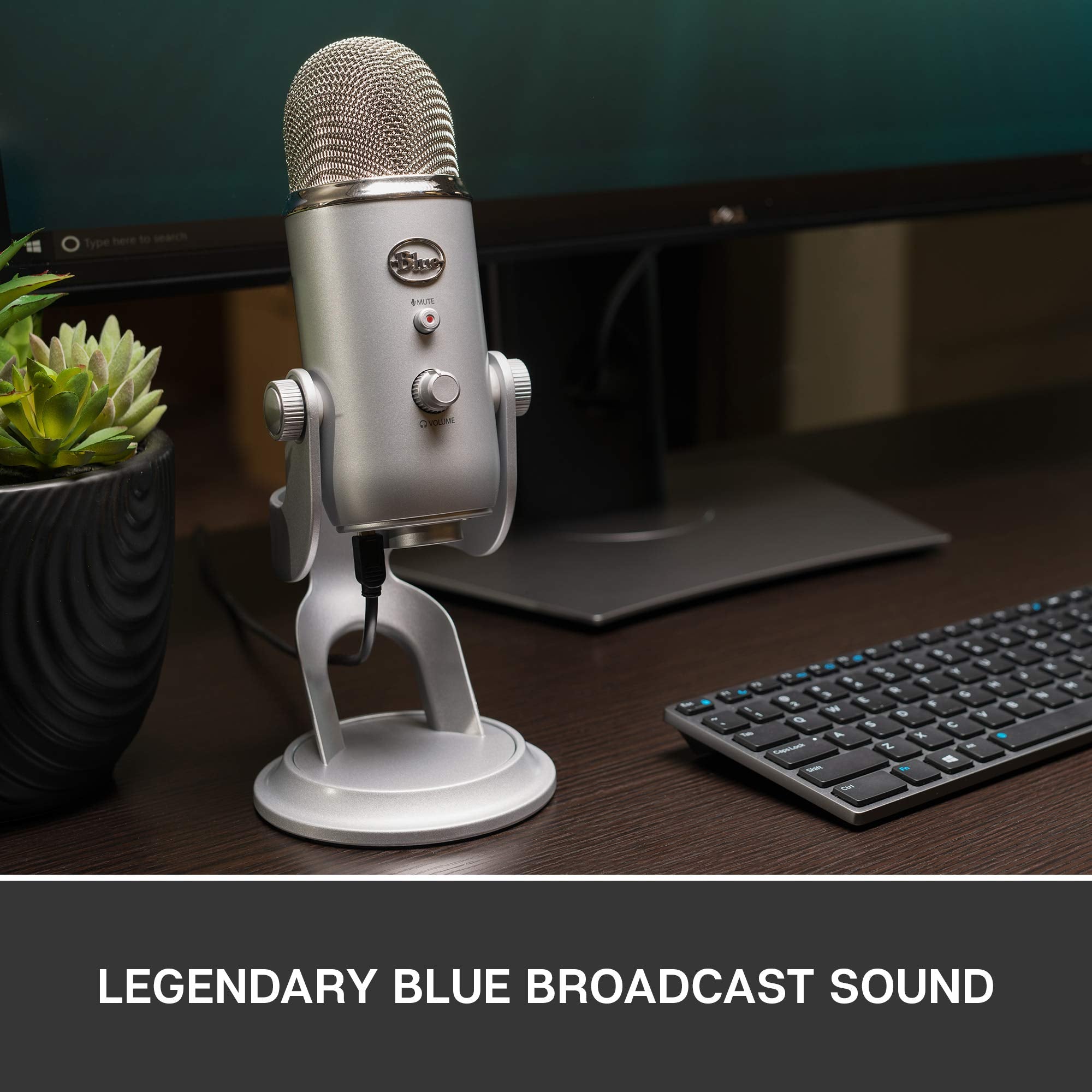 LOGITECH Blue Microphones Yeti 10Year Anniversary Edition microphone USB silver