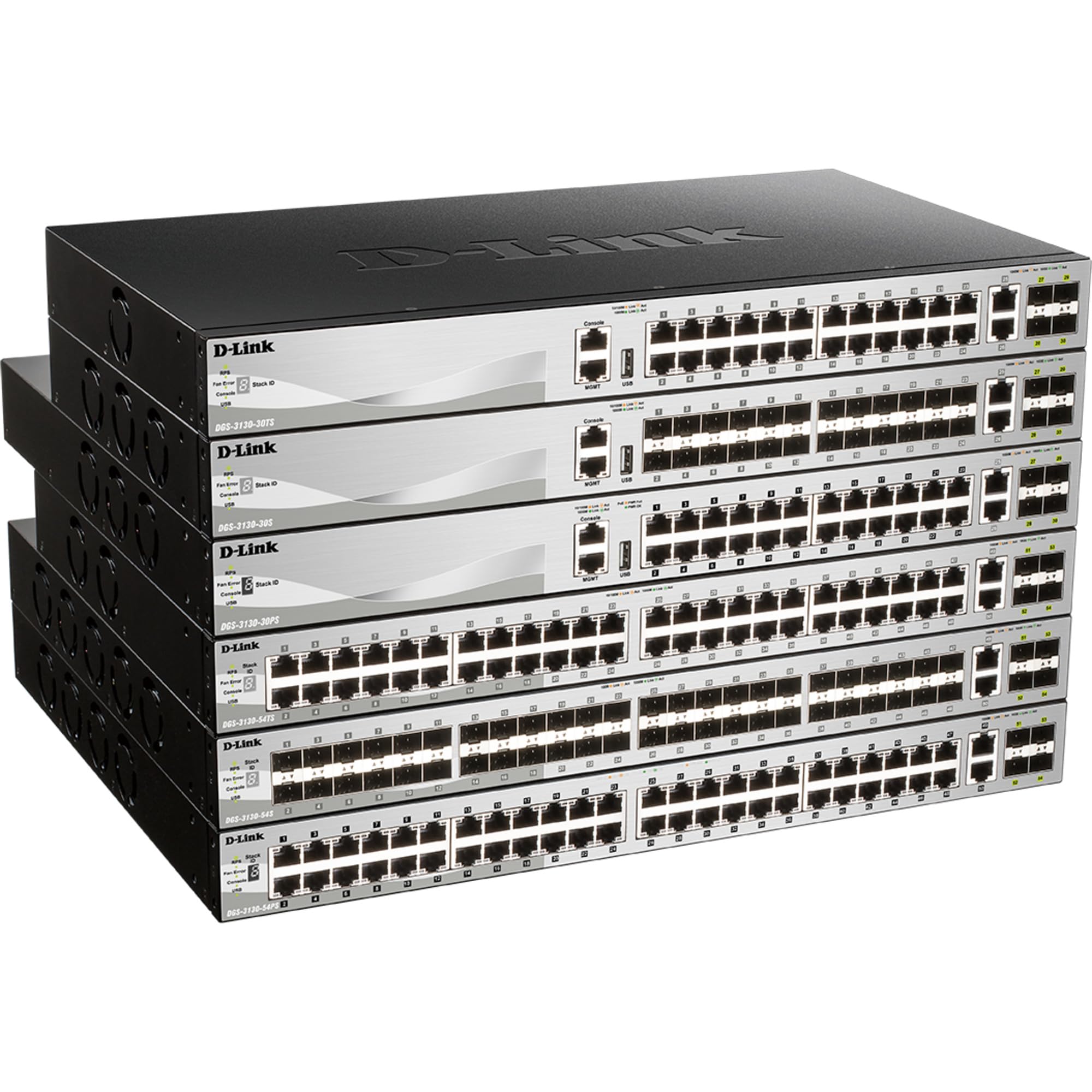 D-LINK 54-Port Layer 3 Fiber Gigabit Stack Switch