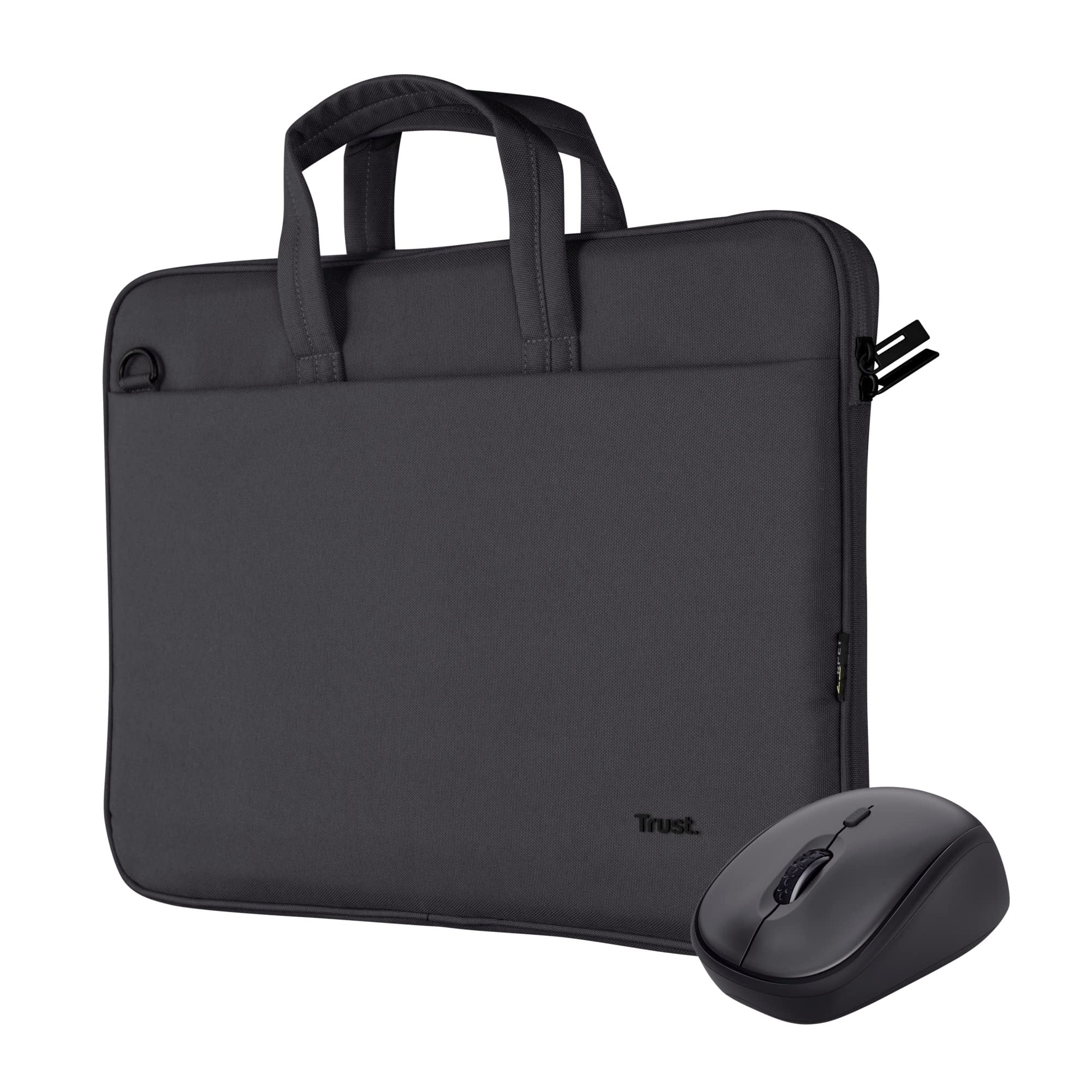 TRUST Bundle sacoche BOLOGNA 16p + souris sans fil YVI+ - Black