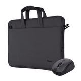 TRUST Bundle sacoche BOLOGNA 16p + souris sans fil YVI+ - Black