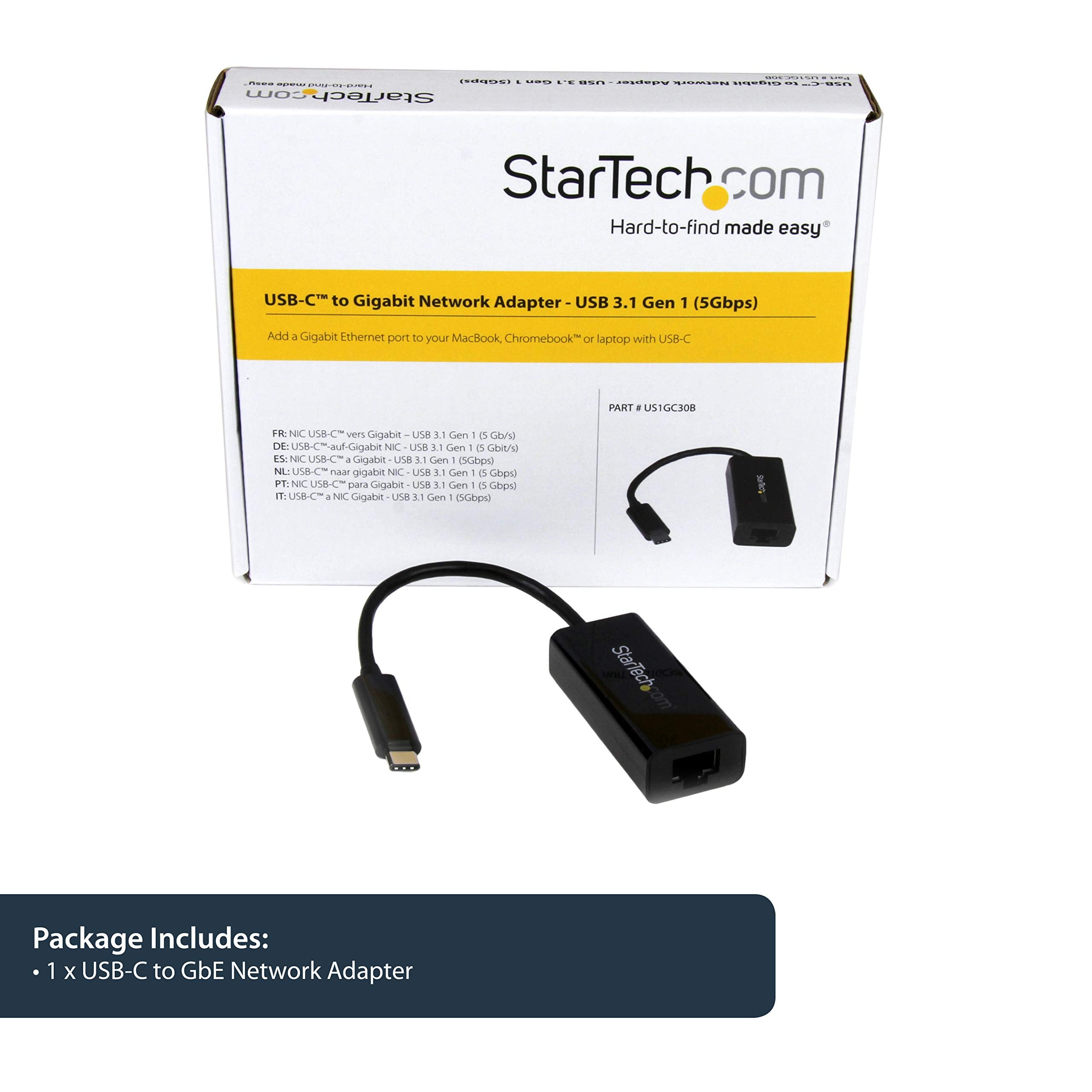 USB-C to Gigabit Network Adapter