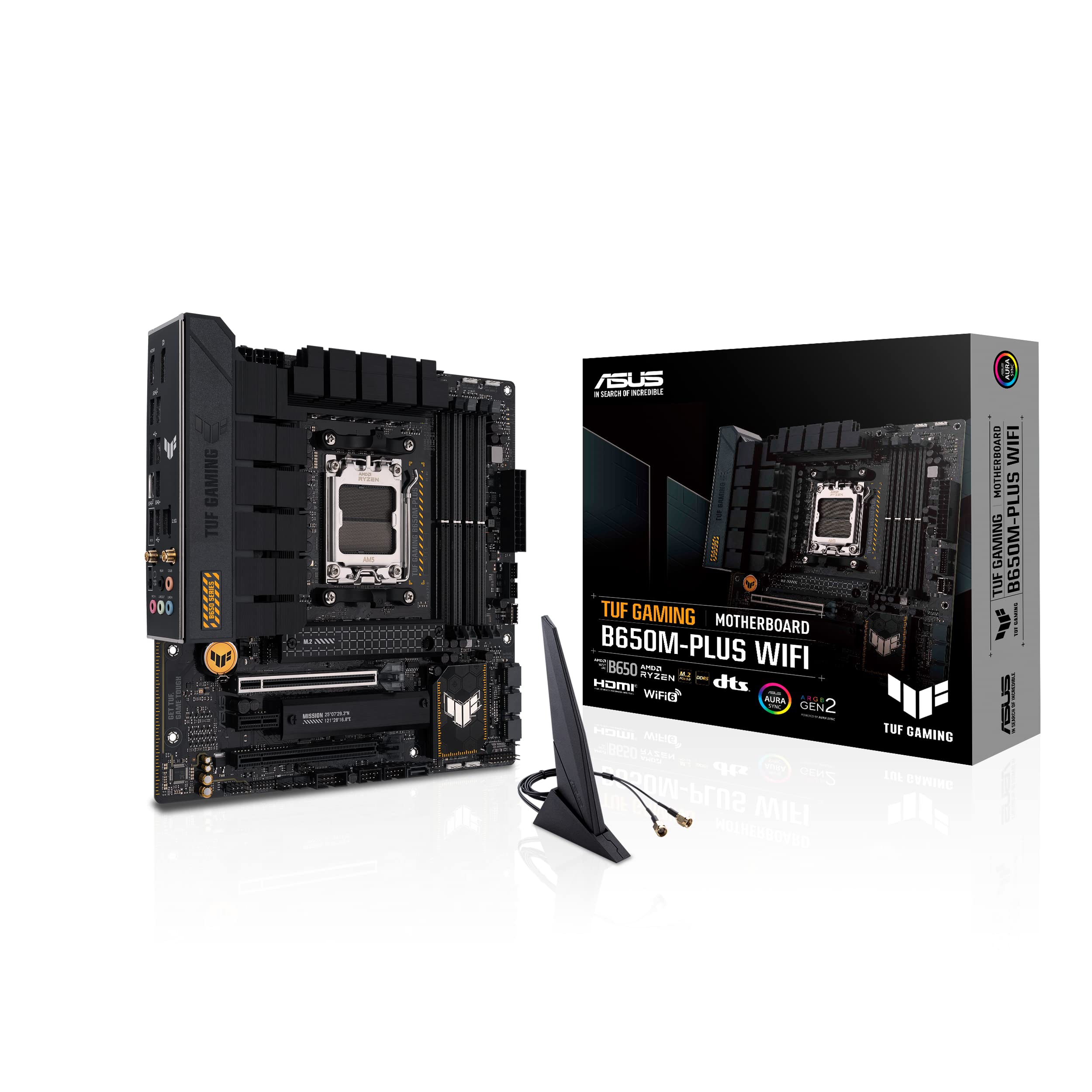 ASUS TUF GAMING B650M-PLUS WIFI AM5 DDR5 mATX MB