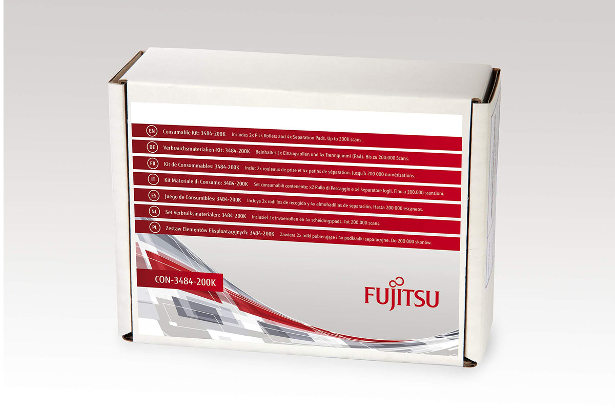 FUJITSU Consumable Kit 3484-200K For fi-4120C2 fi-4220C2 fi-5120C fi-5220C fi-6010N