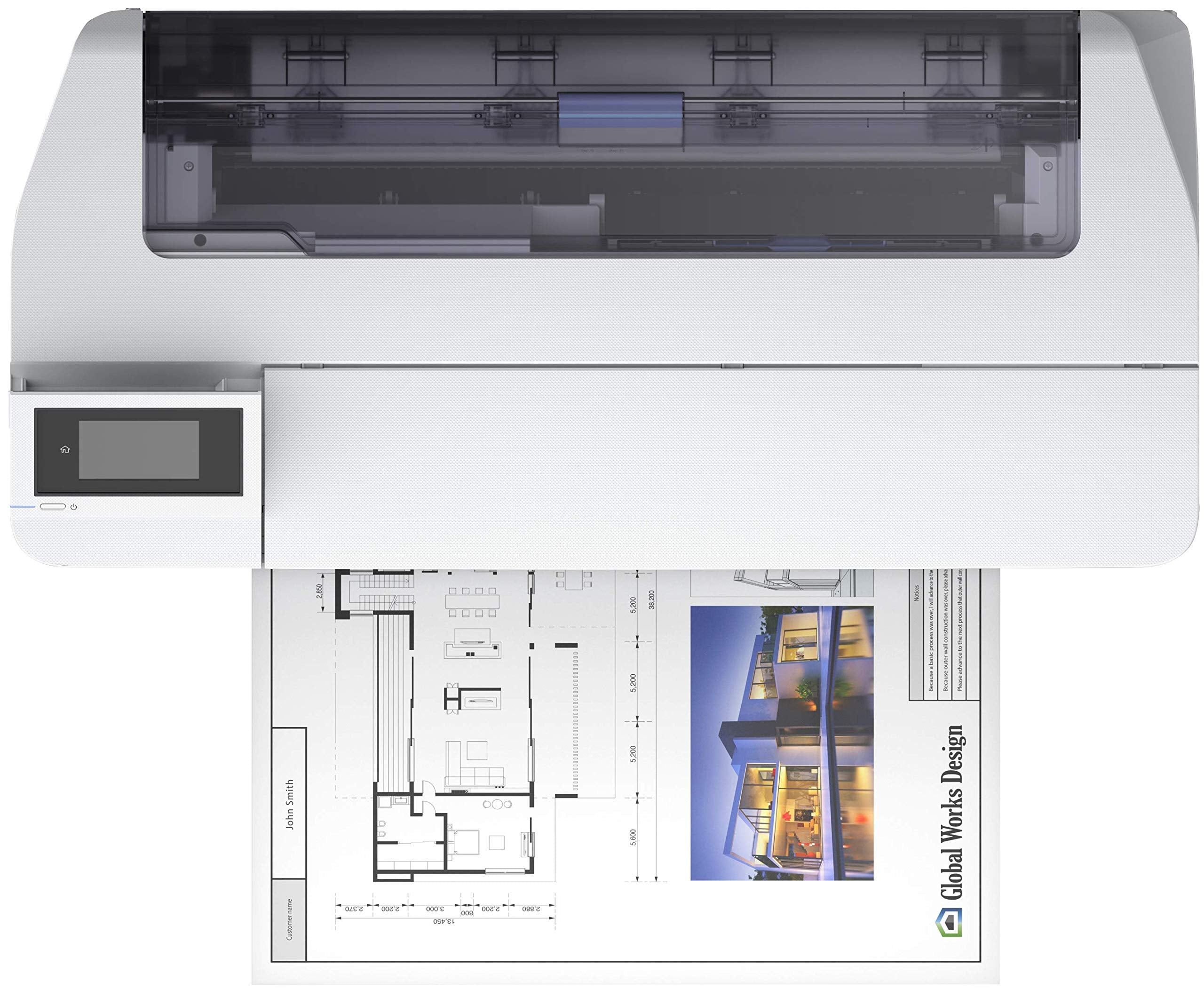 EPSON SureColor SC-T3100N 24inch large-format printer colour ink-jet Roll A1 61.0cm 2400x1200dpi Gigabit LAN Wi-Fi USB 3.0 Cutter