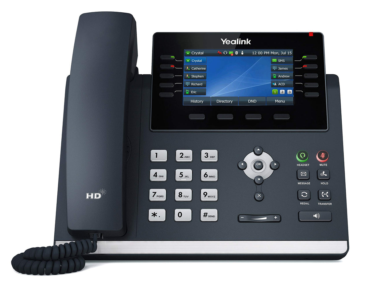 Yealink SIP-T46U téléphone fixe Gris LCD Wifi