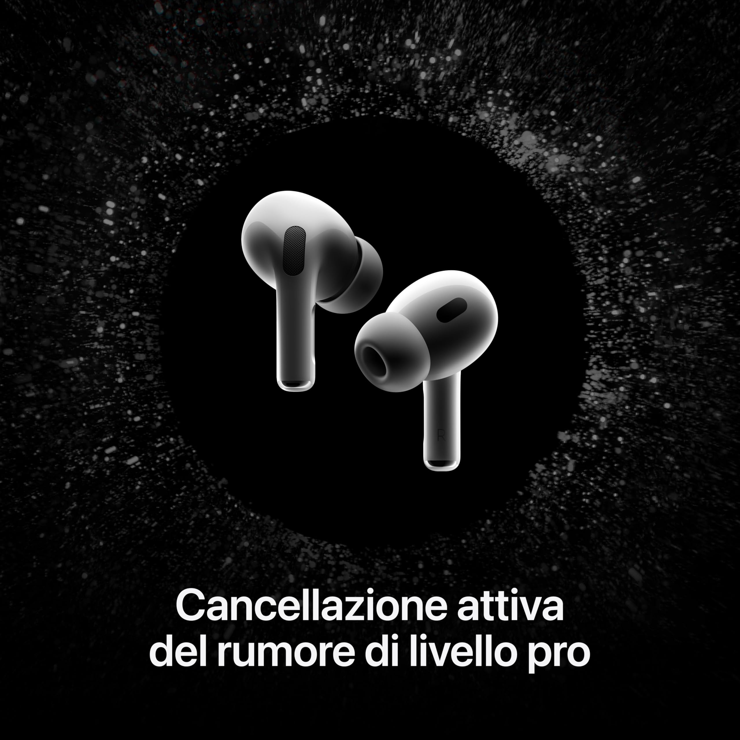 Écouteurs Sans Fil Apple AirPods Pro 2 (Bluetooth - Boitier de Charge MagSafe) Blanc