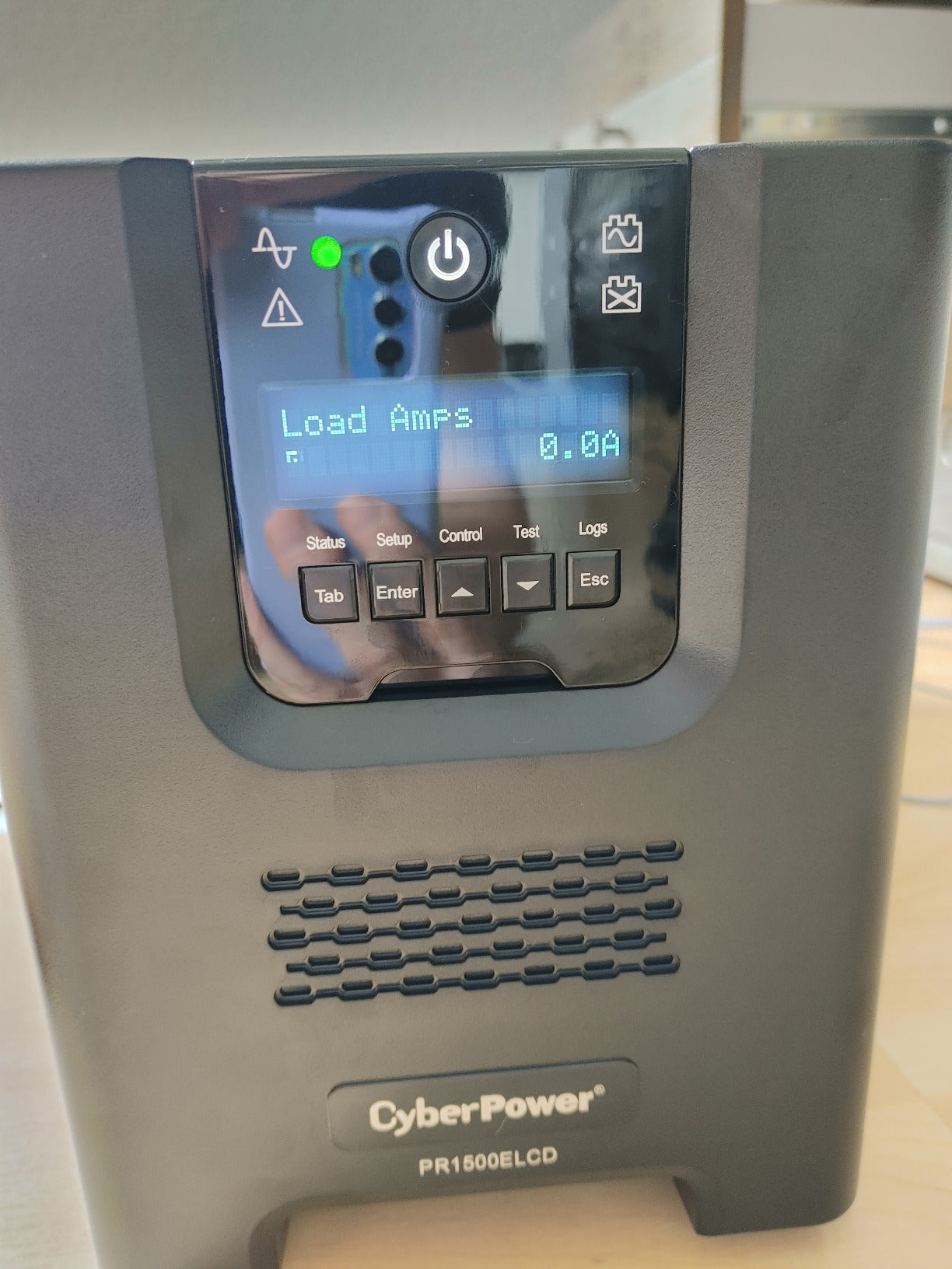 CyberPower PR1500ELCD alimentation d'énergie non interruptible 1,5 kVA 1350 W 8 sortie(s) CA