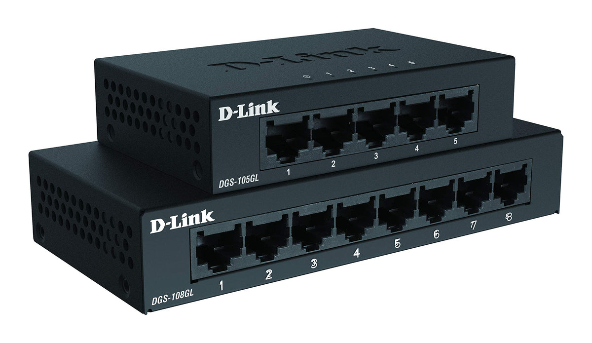 D-LINK 5-Port Layer2 Gigabit Light Switch without IGMP