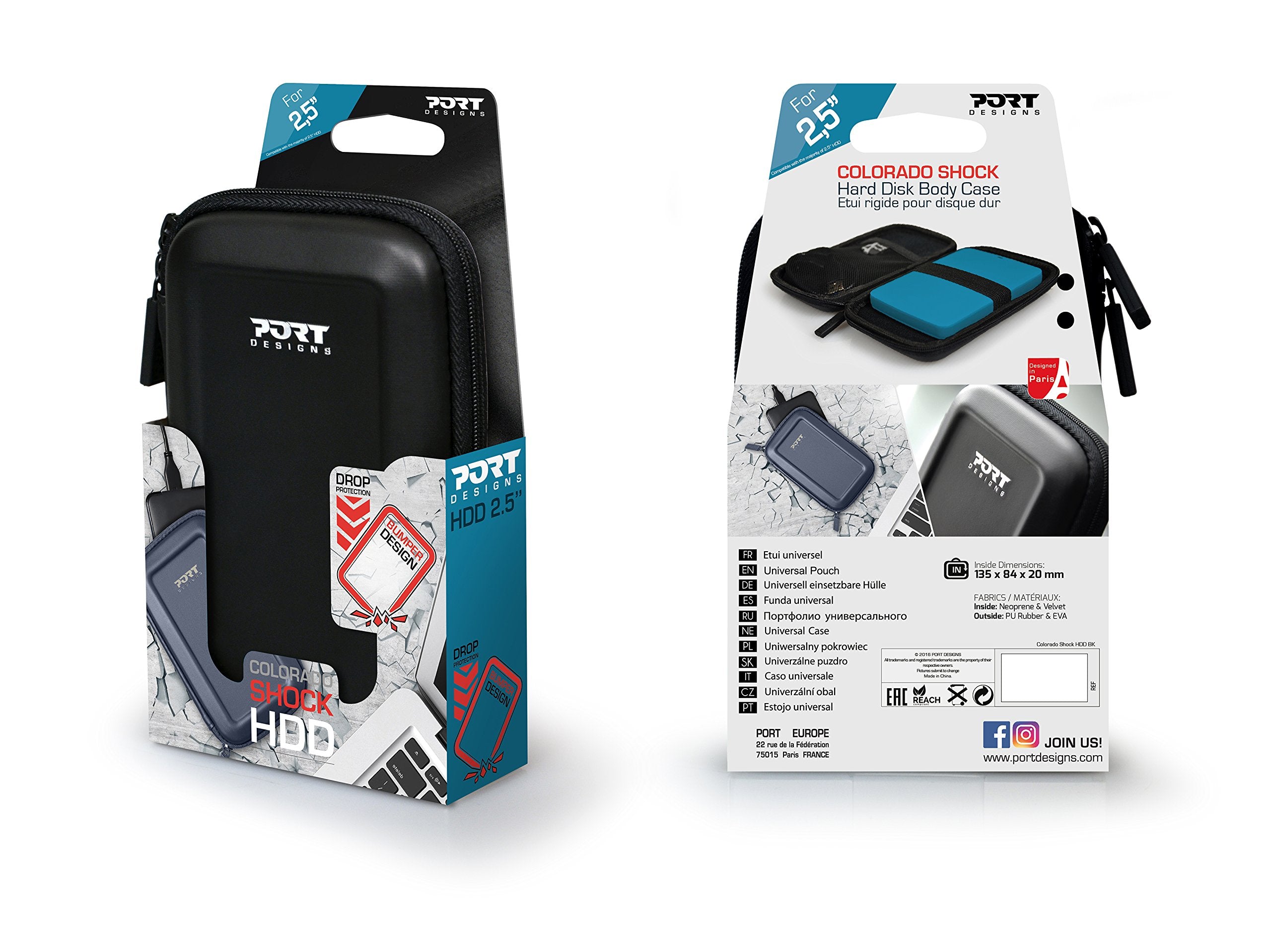 Colorado Shock HDD Cover BK