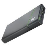 Green Cell PowerPlay Ultra banque d'alimentation électrique Lithium-Ion (Li-Ion) 26800 mAh Graphite