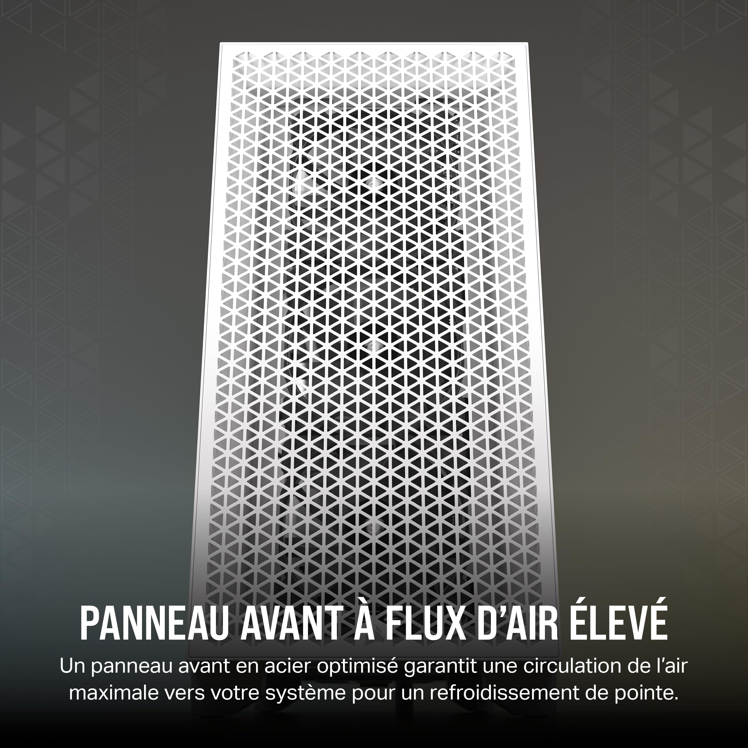 Boîtier ATX semi-tour Corsair CC-9011252-WW Blanc