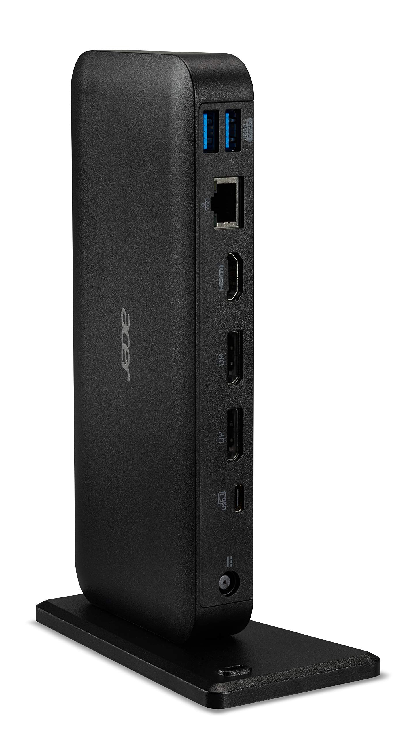 ACER USB Type-C Dockingstation III 85W charging Rear 2xDP 1.4++ HDMI 2.0 RJ45 2xUSB 3.1 Gen2 Front 2xUSB 3.1 1xType-C 3.5mm Audio
