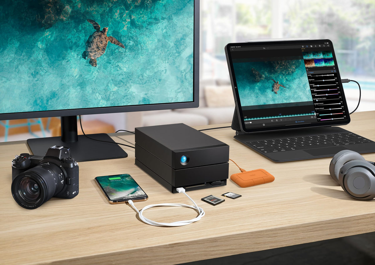 LACIE 20TB 2big Dock Thunderbolt 3 USB 3.2