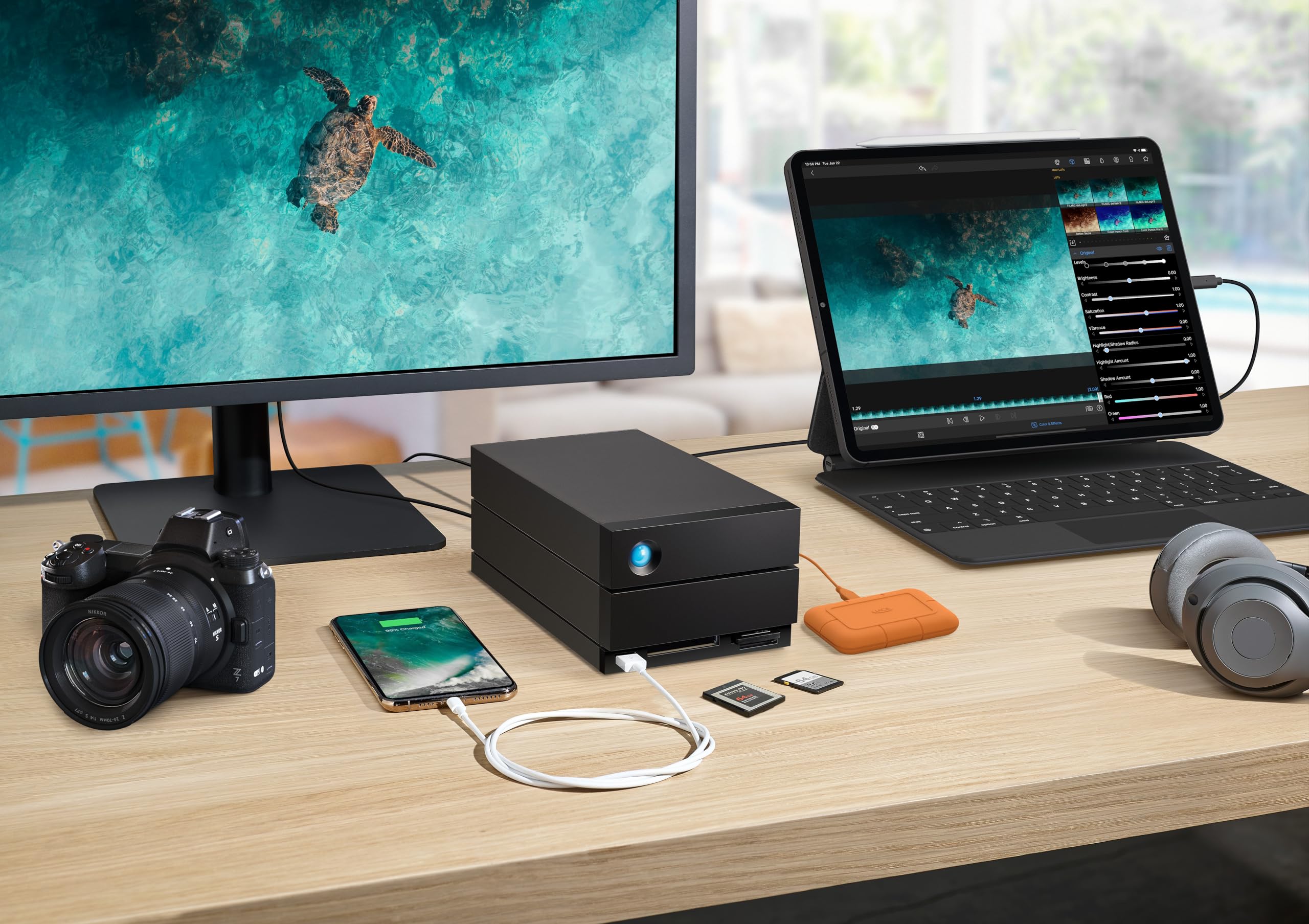 LaCIe 2big Dock-V2 60TB 2xThunderbolt 3