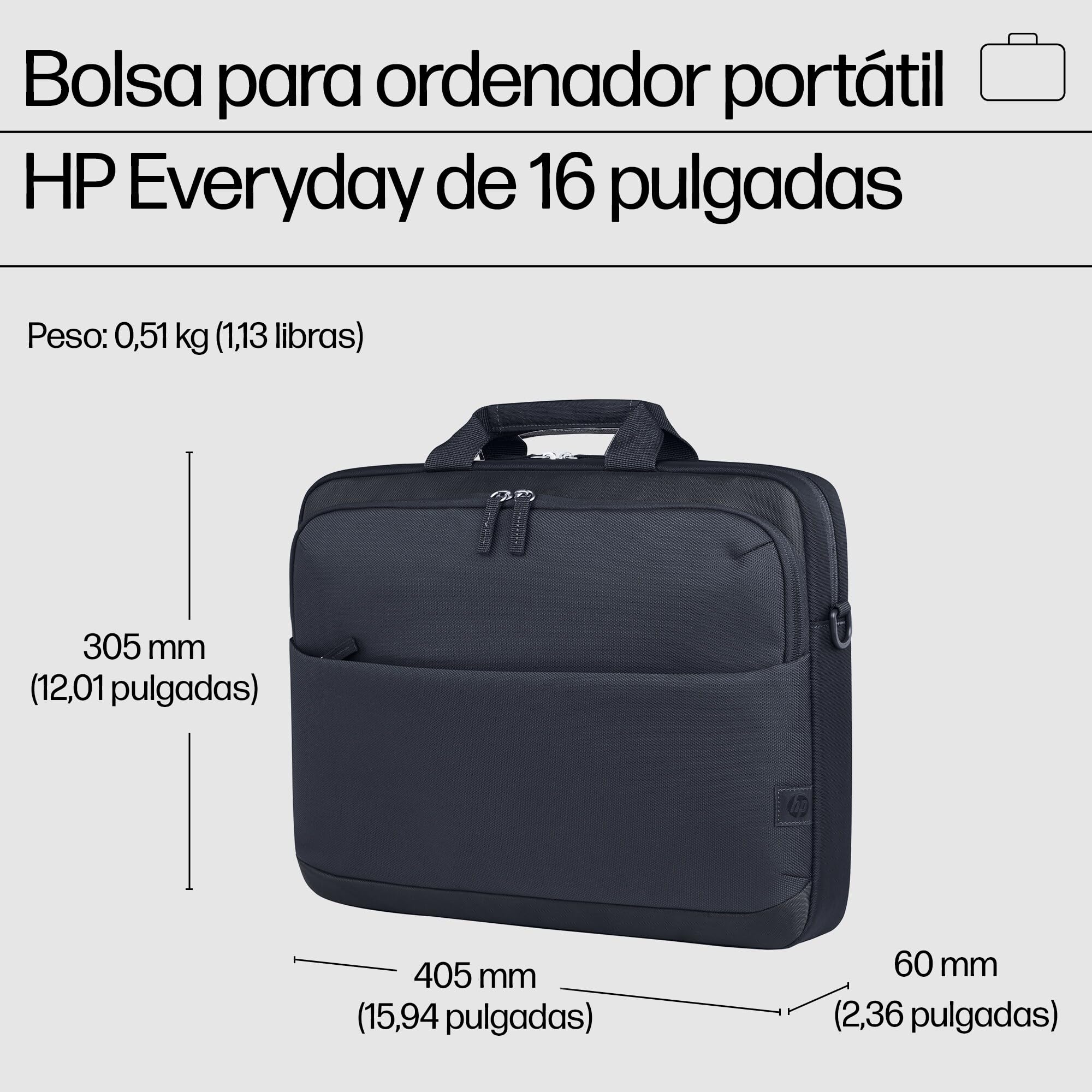 HP Everyday 16p Odyssey Gray Laptop Bag