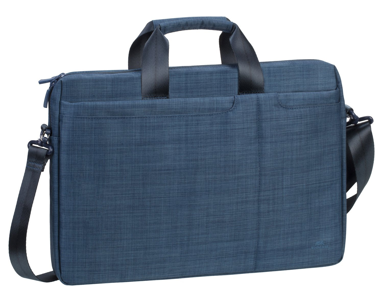 Sacoche business 5 poches 15,6", Polyester ECO bleu pétrole