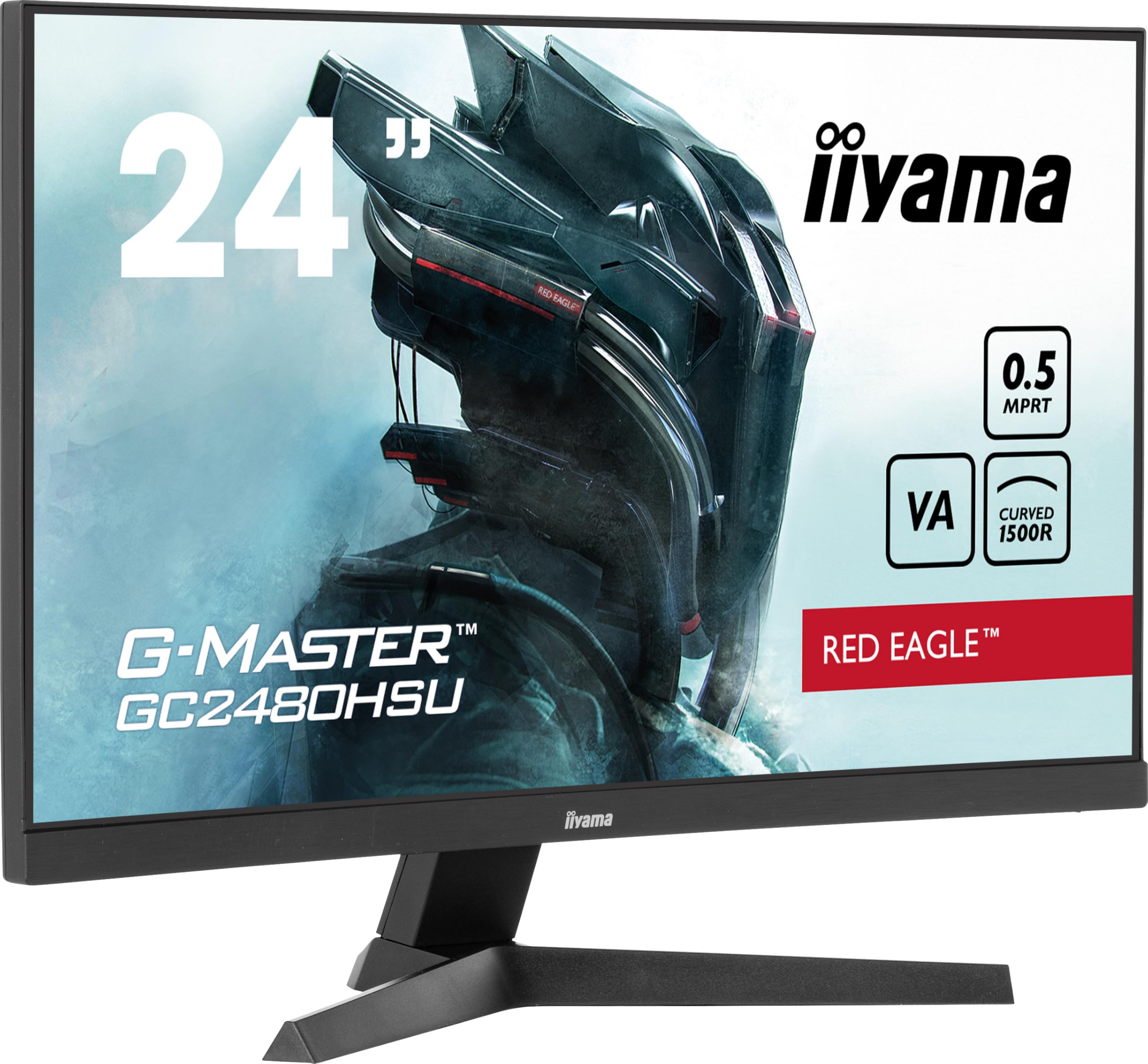 GC2480HSU-B1 24" VA-Curved Gaming 1500R