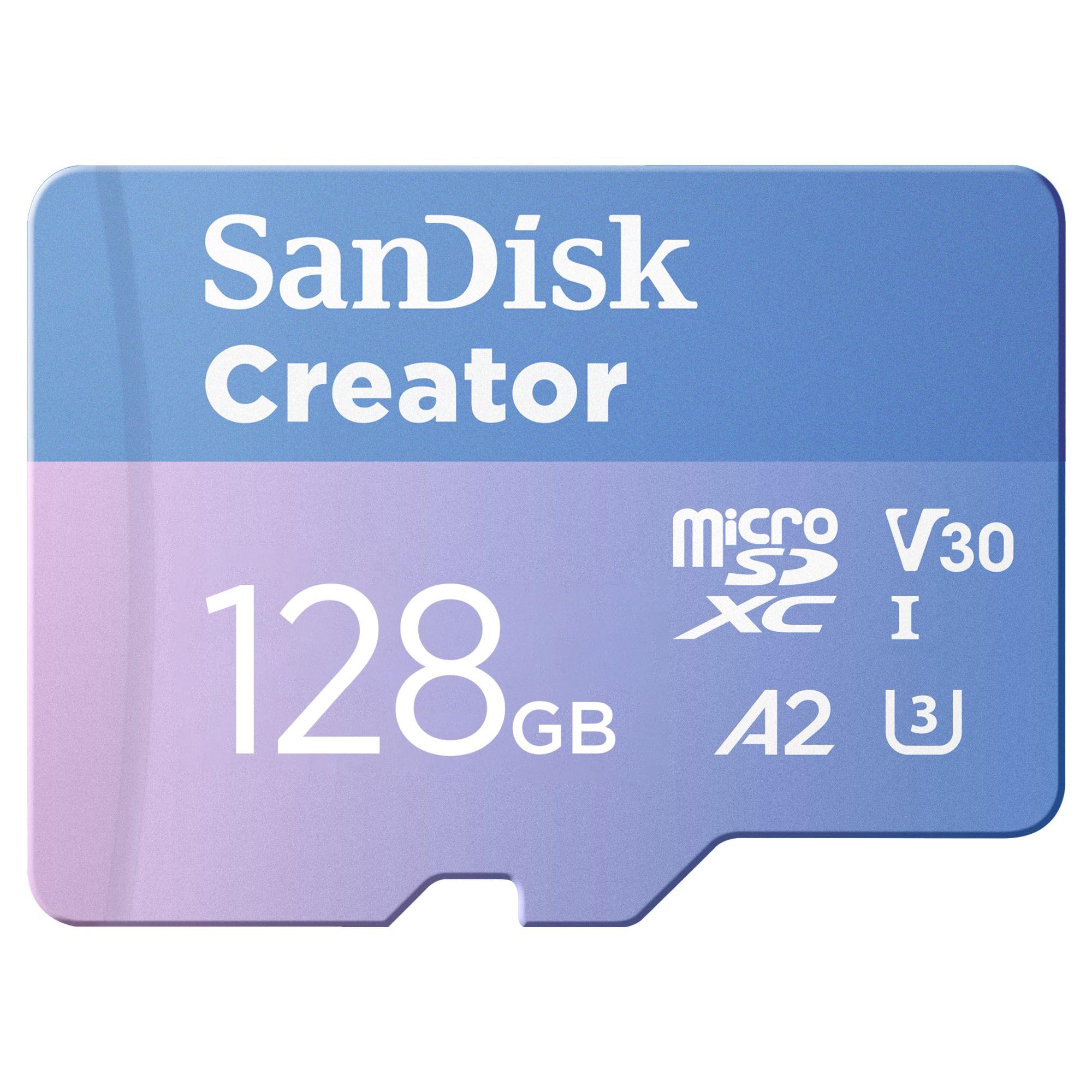 Extreme microSD 128GB+SD 190MB/s Creator