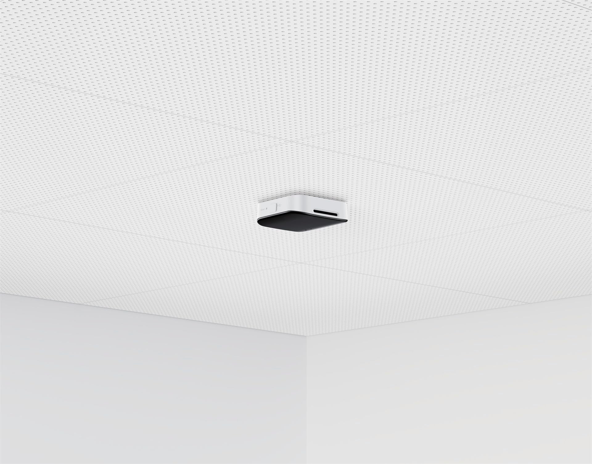 Yealink RoomSensor Pro PoE-powered people counting sensor + 1 x RoomSensor Pro + 1 x Mains adapter + 1 x 3 m adhesive tape and mounting screws for ceiling/wall installation, 2-year hardware warranty