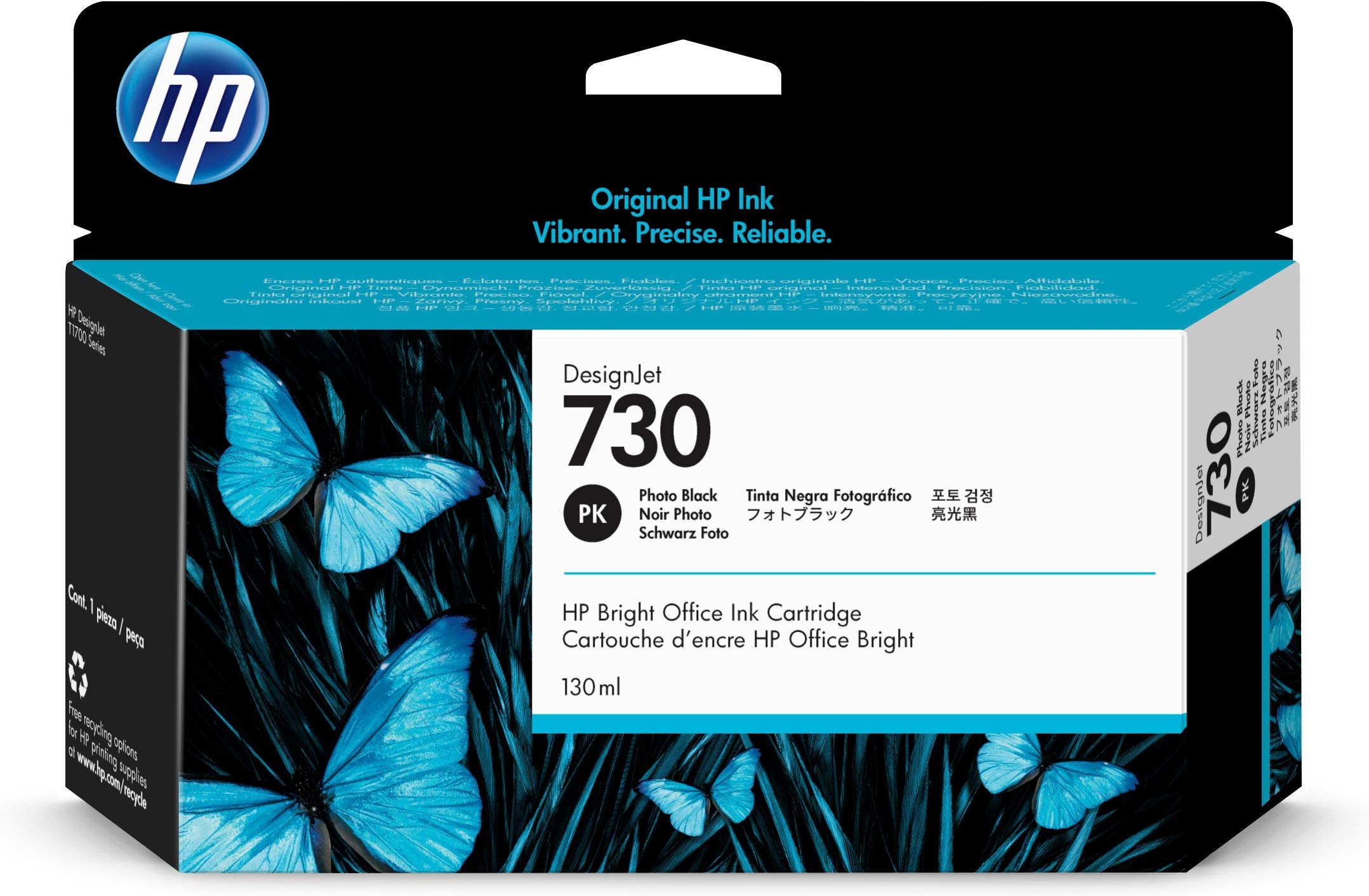 HP 730 130 ml Photo Black Ink Crtg