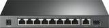 TP-LINK TL-SG1210P SWITCH 9p Gigabit dont 8 PoE+ & 1 SFP 63W
