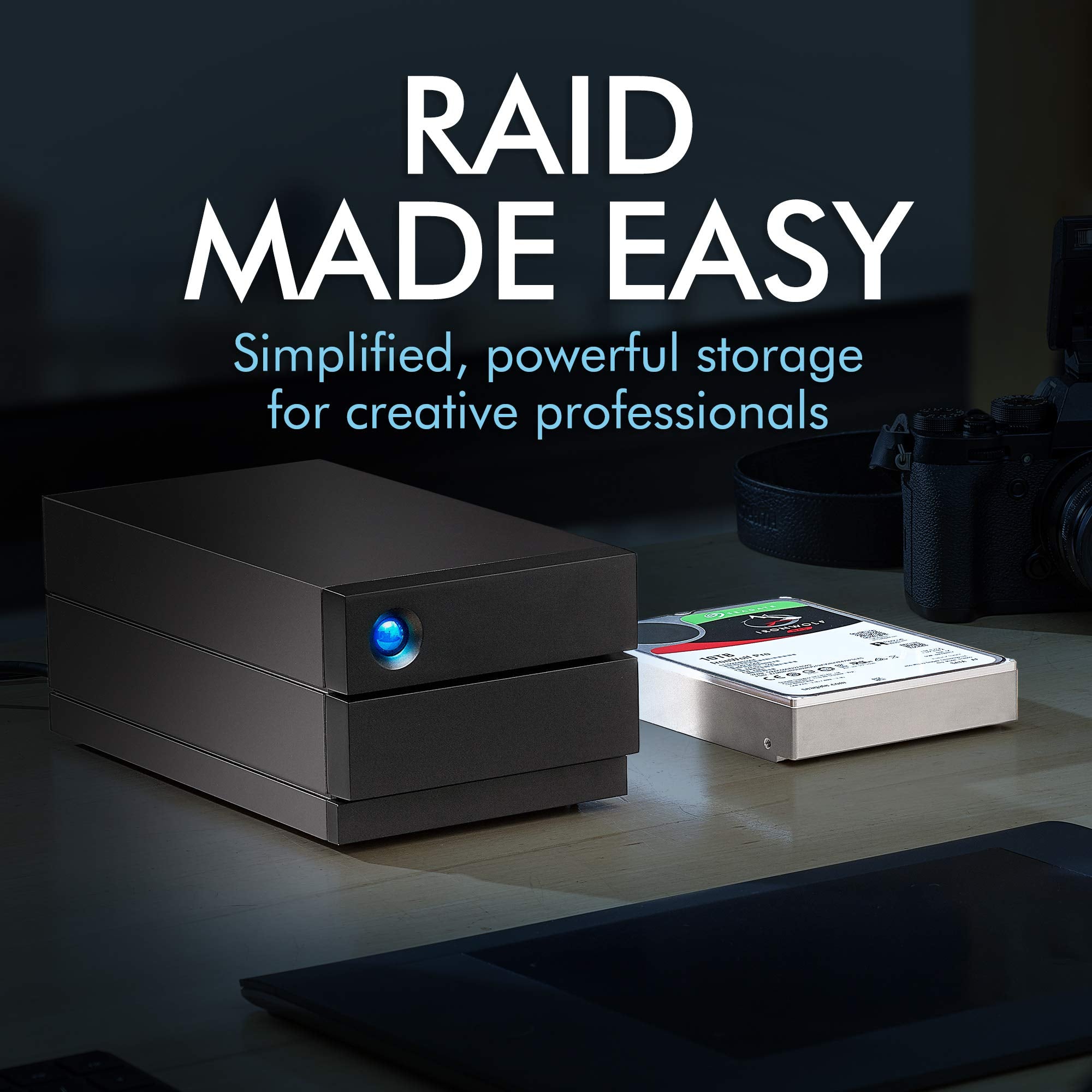 LACIE 2big RAID 48To USB 3.2 TYPE C