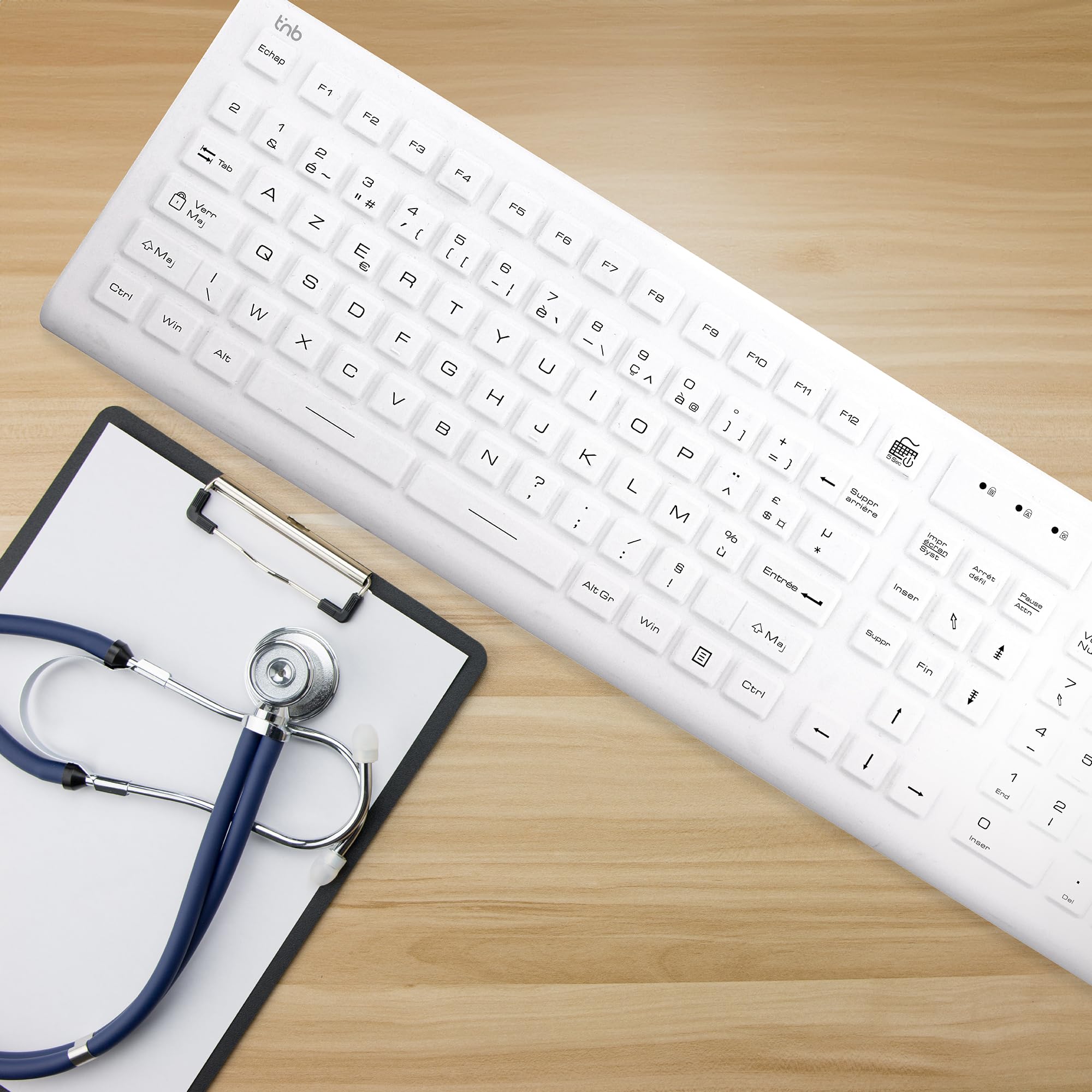 TNB Clavier filaire médical IP68