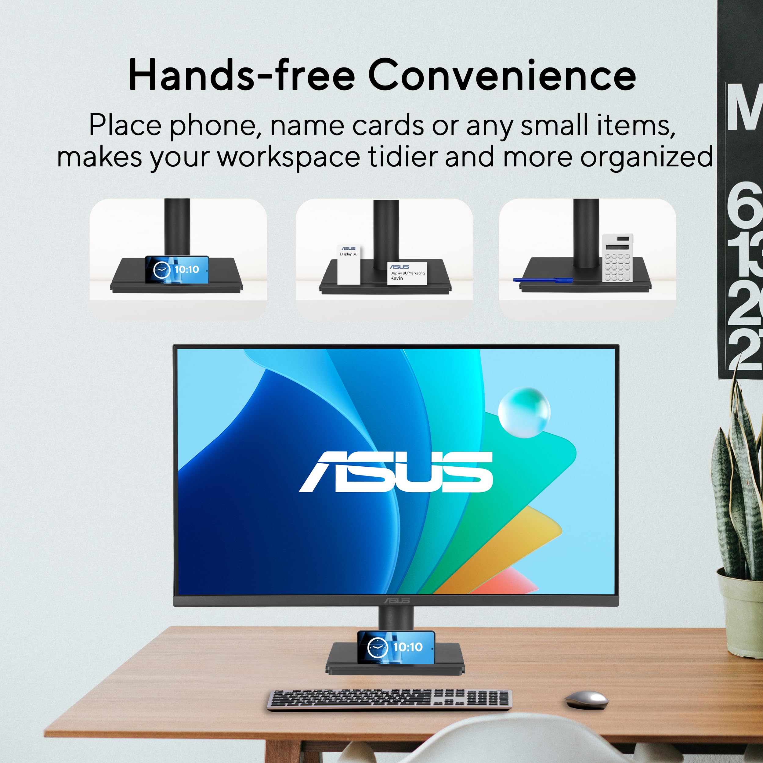 ASUS VA249QG Eye Care Gaming Monitor 23.8p IPS WLED FHD 16:9 120Hz 300cd/m2 1ms D-Sub HDMI DP 2x2W Speakers