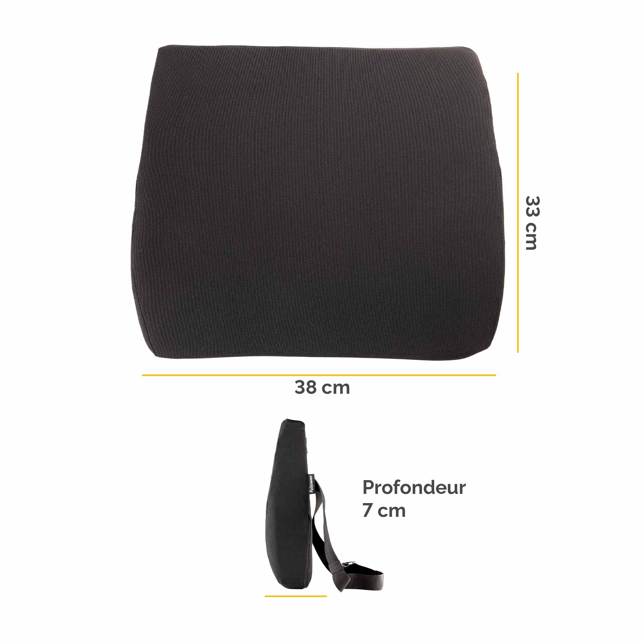 FELLOWES Coussin dorsal Breyta