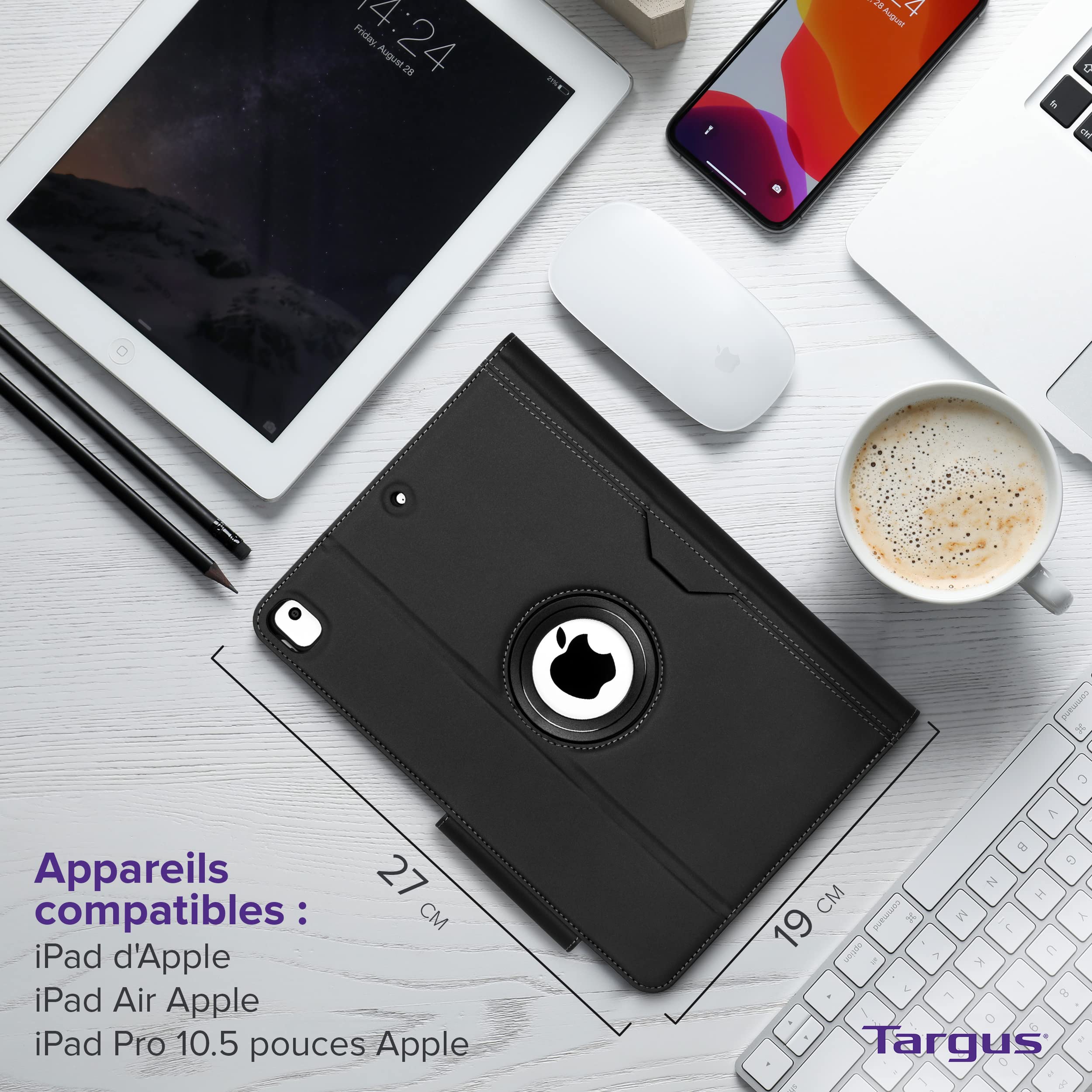 TARGUS Protection à rabat VersaVu Classic pour tablette - Noir